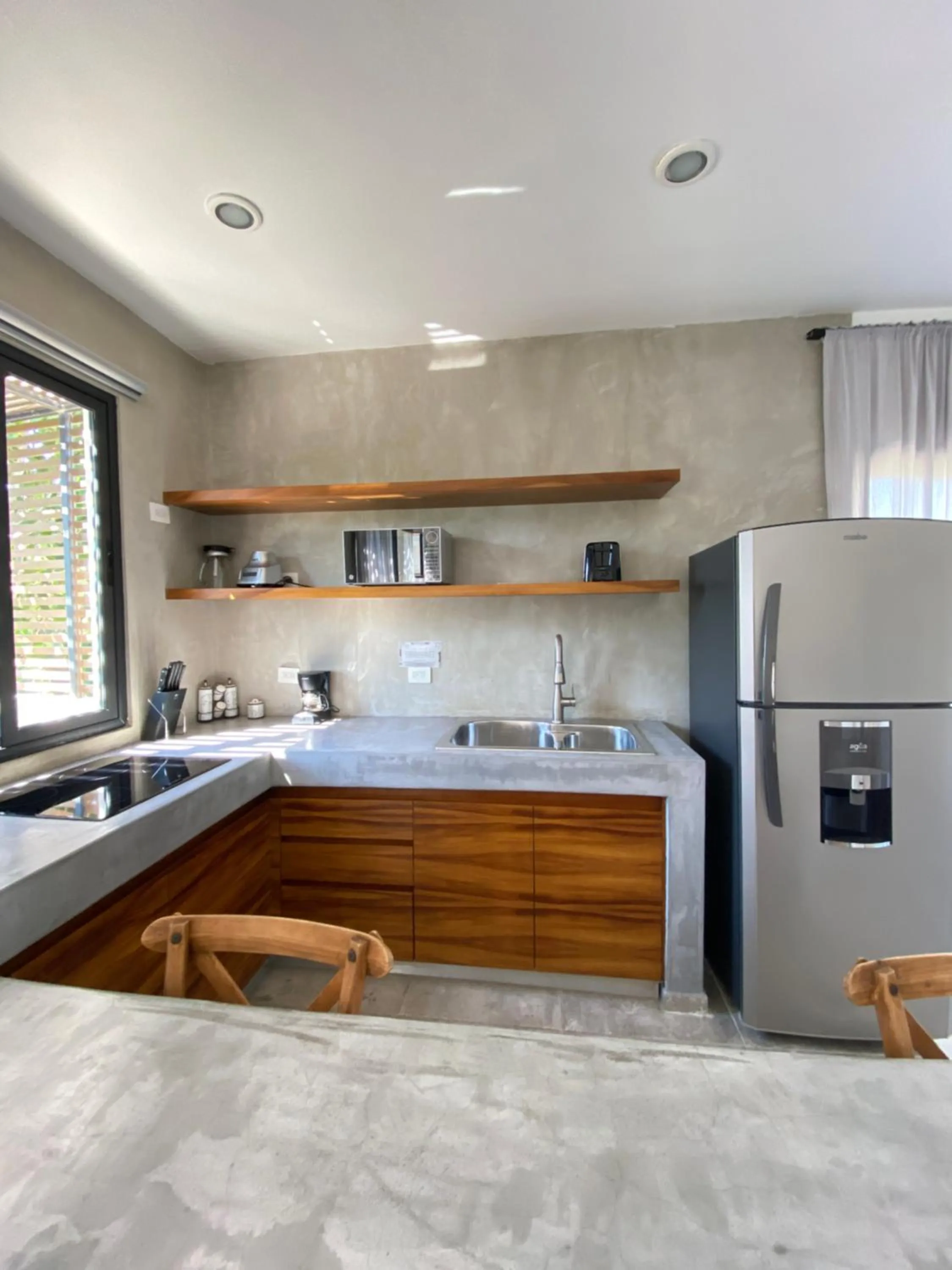 Kitchen or kitchenette in Panacea Condo Tulum