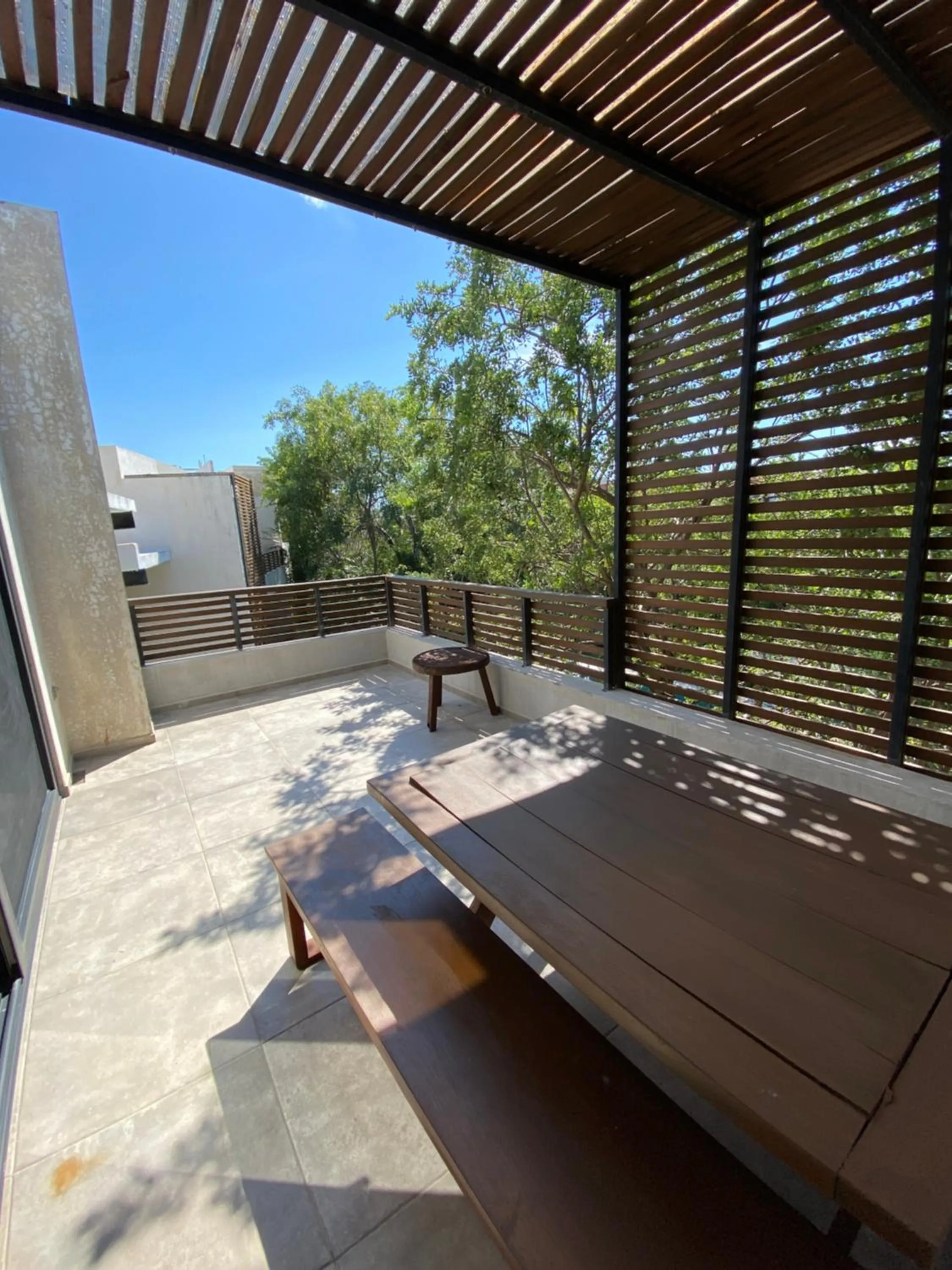 Balcony/Terrace in Panacea Condo Tulum
