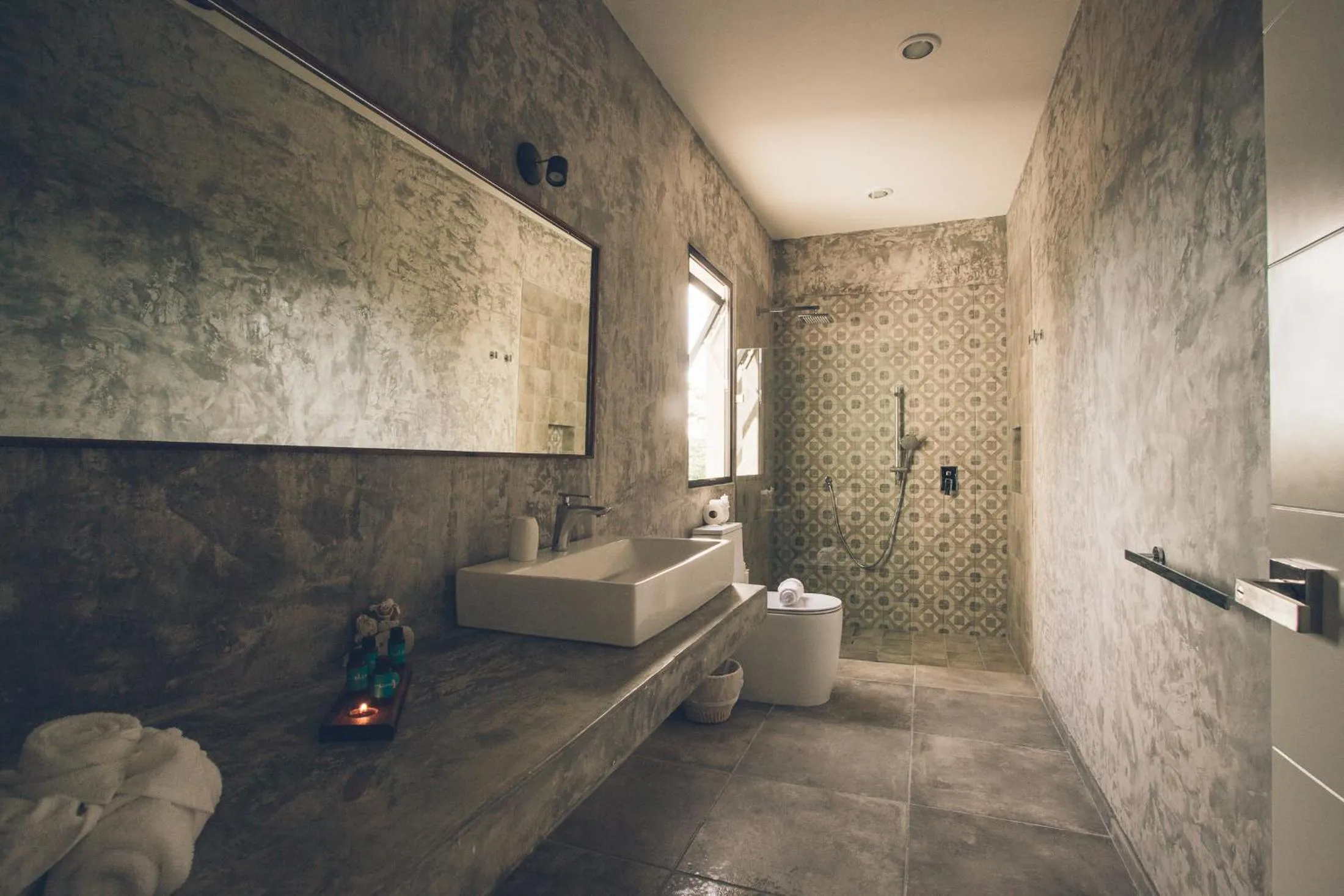 Shower in Panacea Condo Tulum