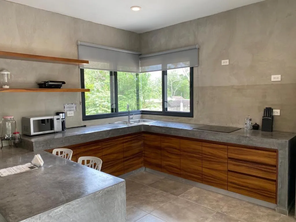 Living room in Panacea Condo Tulum