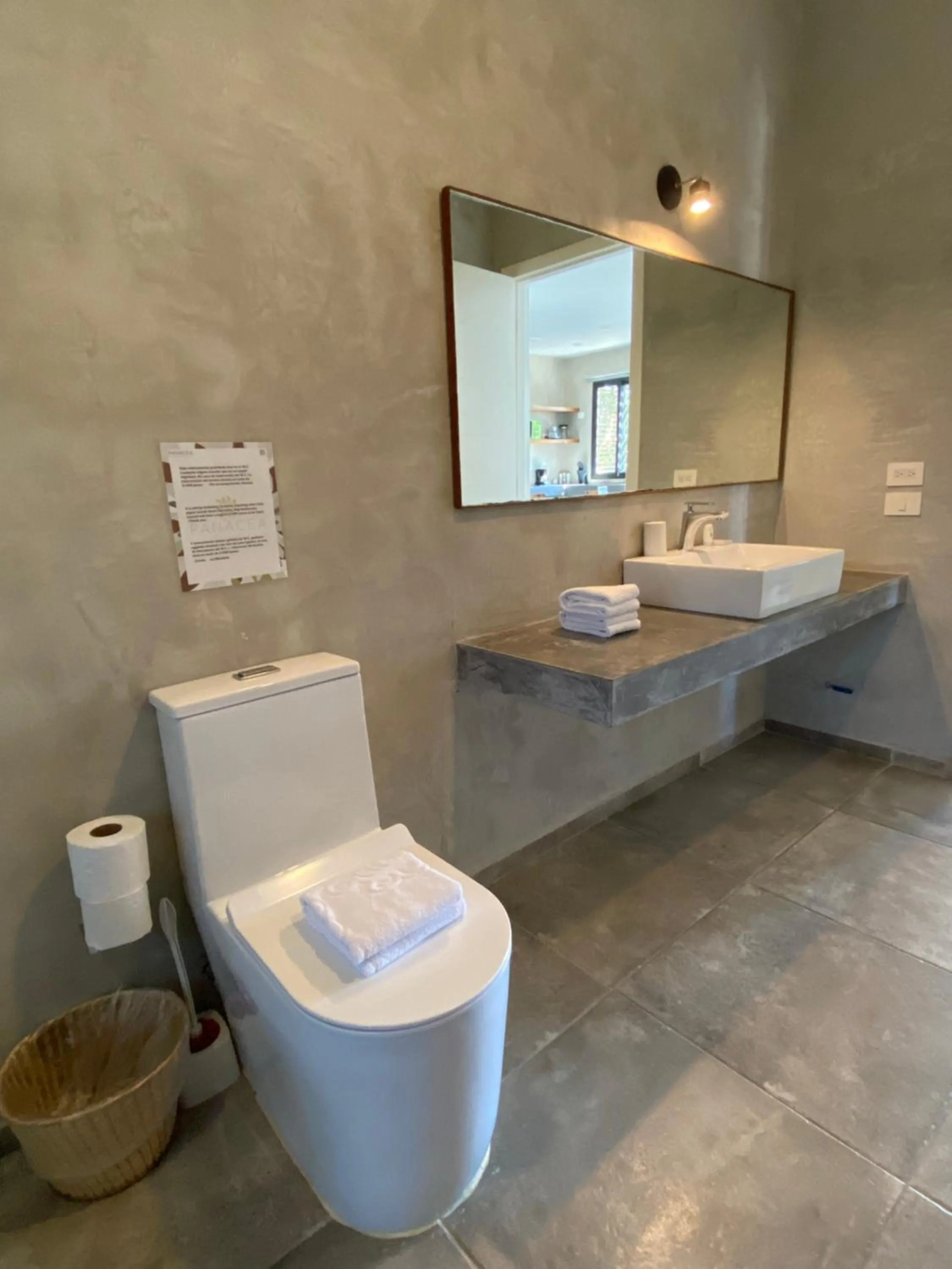 Toilet in Panacea Condo Tulum