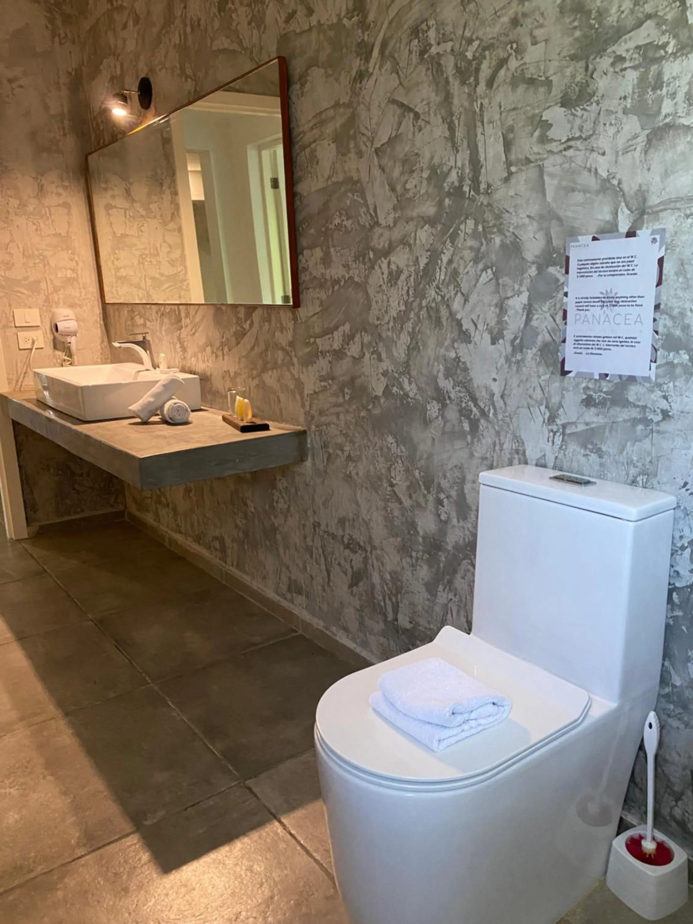 Bathroom in Panacea Condo Tulum