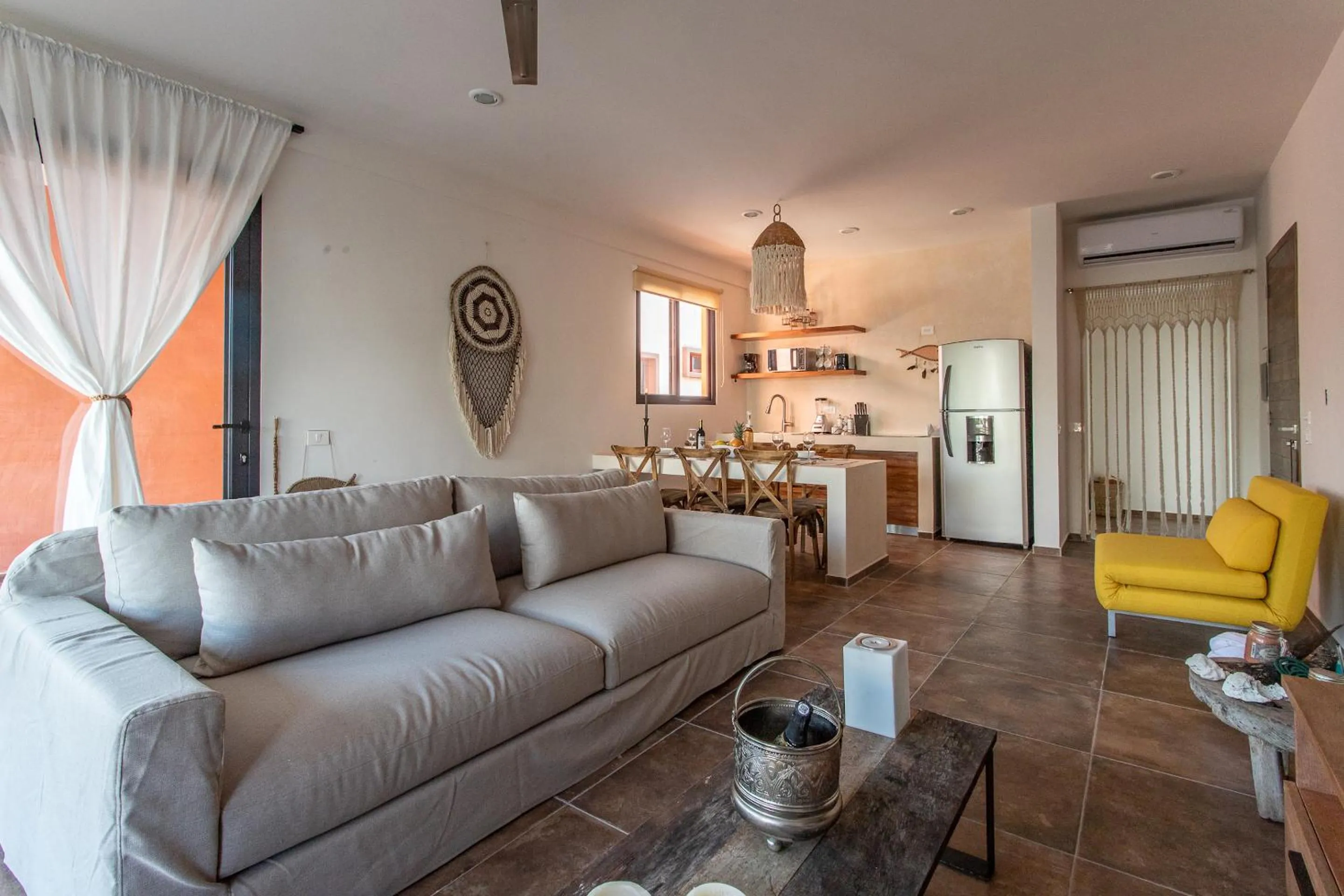 Kitchen or kitchenette in Panacea Condo Tulum