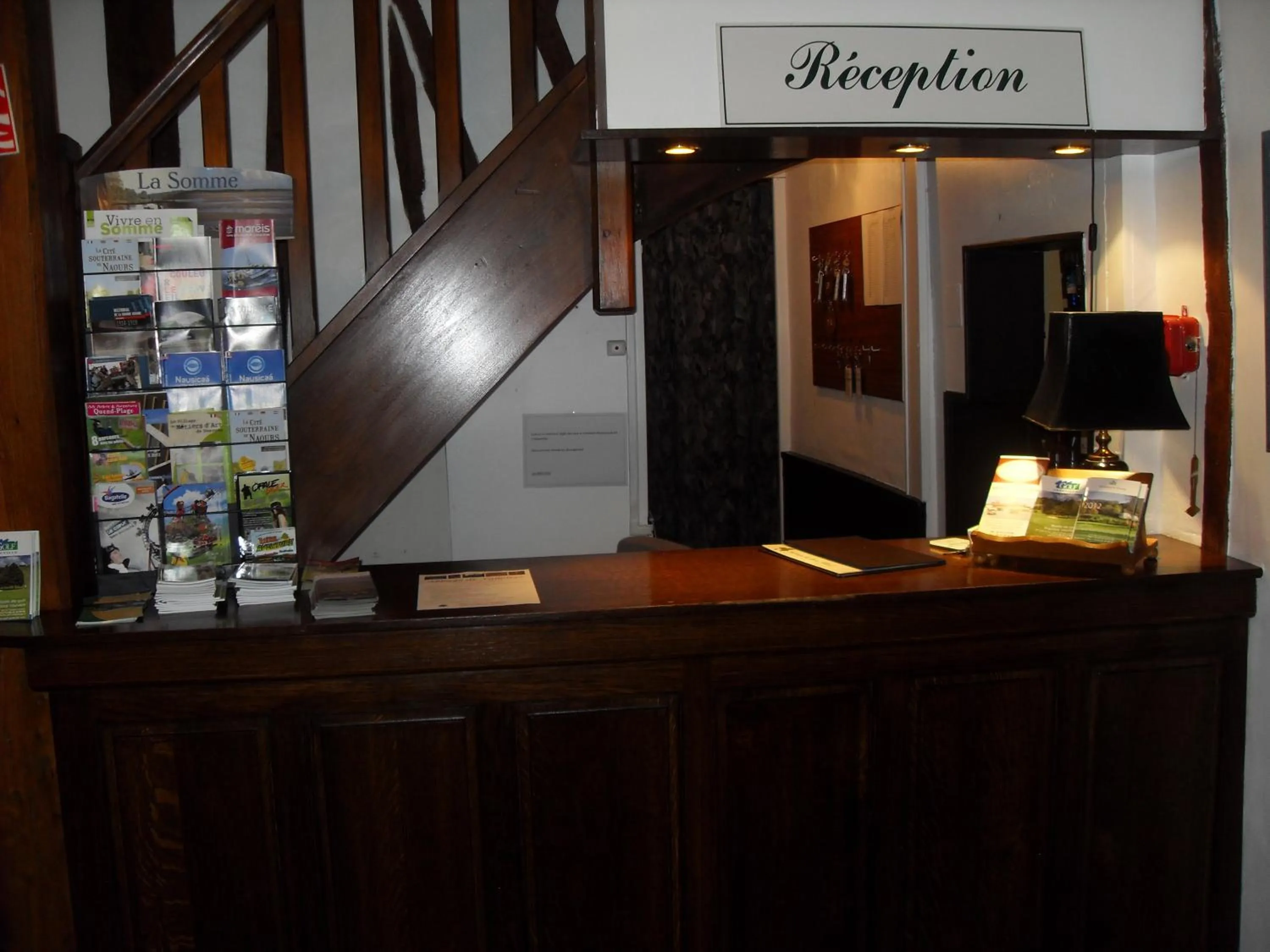 Lobby or reception in Auberge du Gros Tilleul