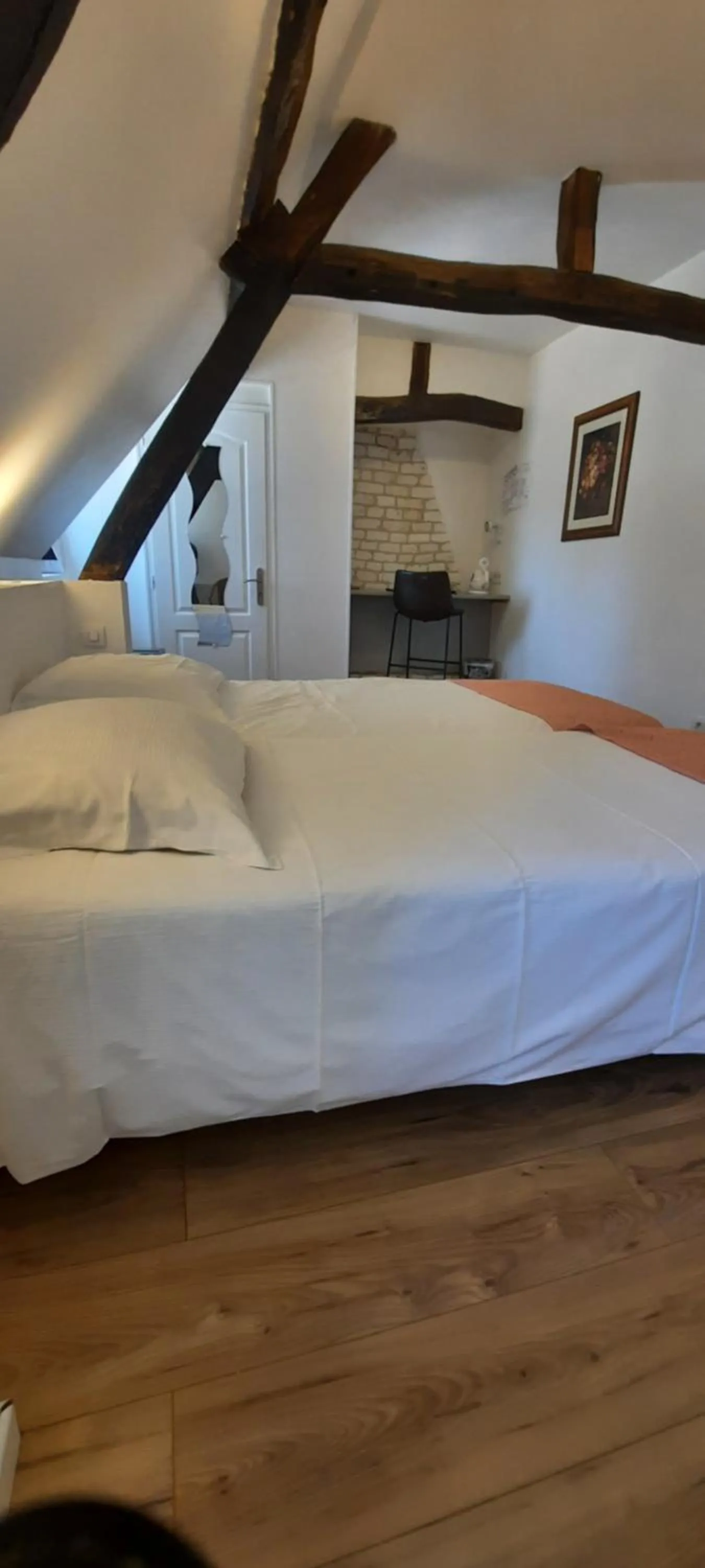 Bed in Auberge du Gros Tilleul