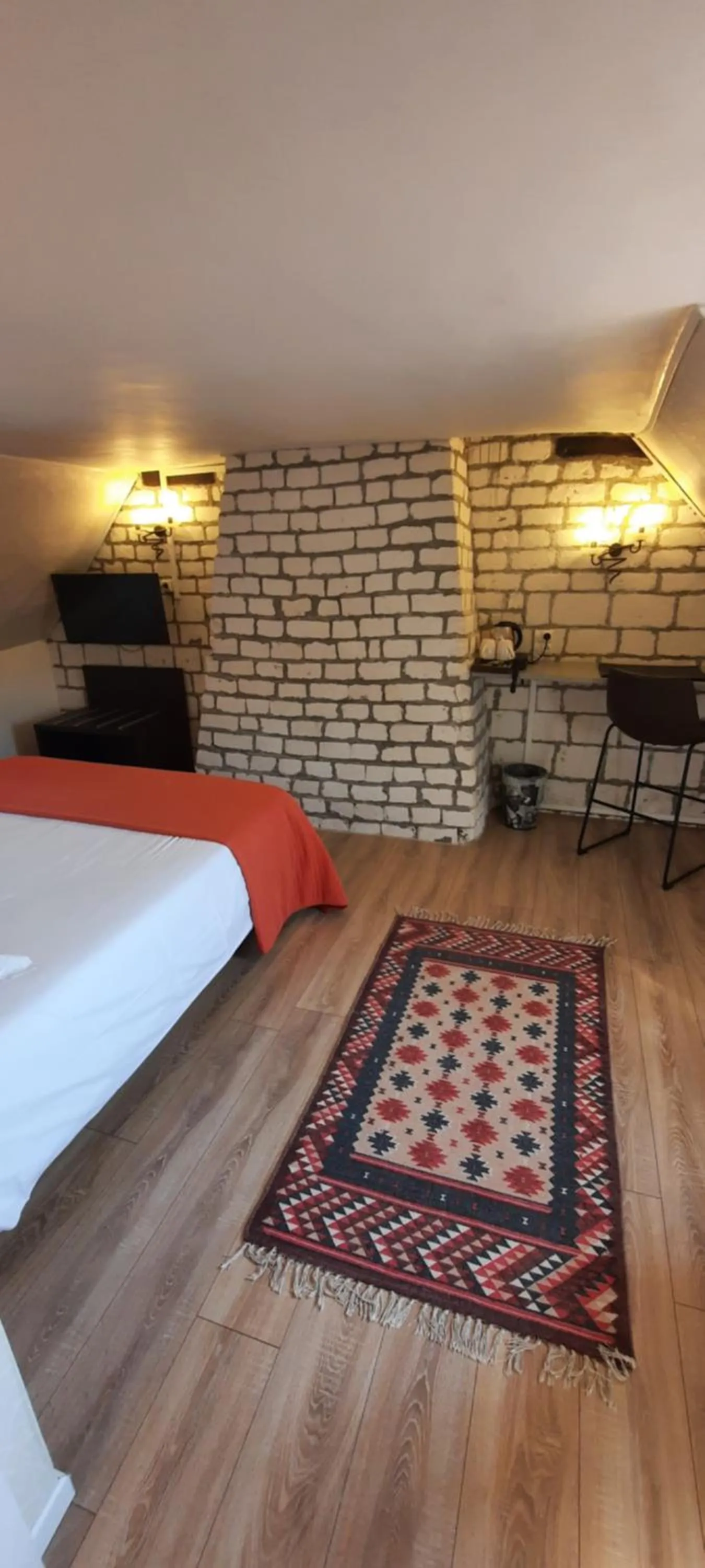 Bed in Auberge du Gros Tilleul