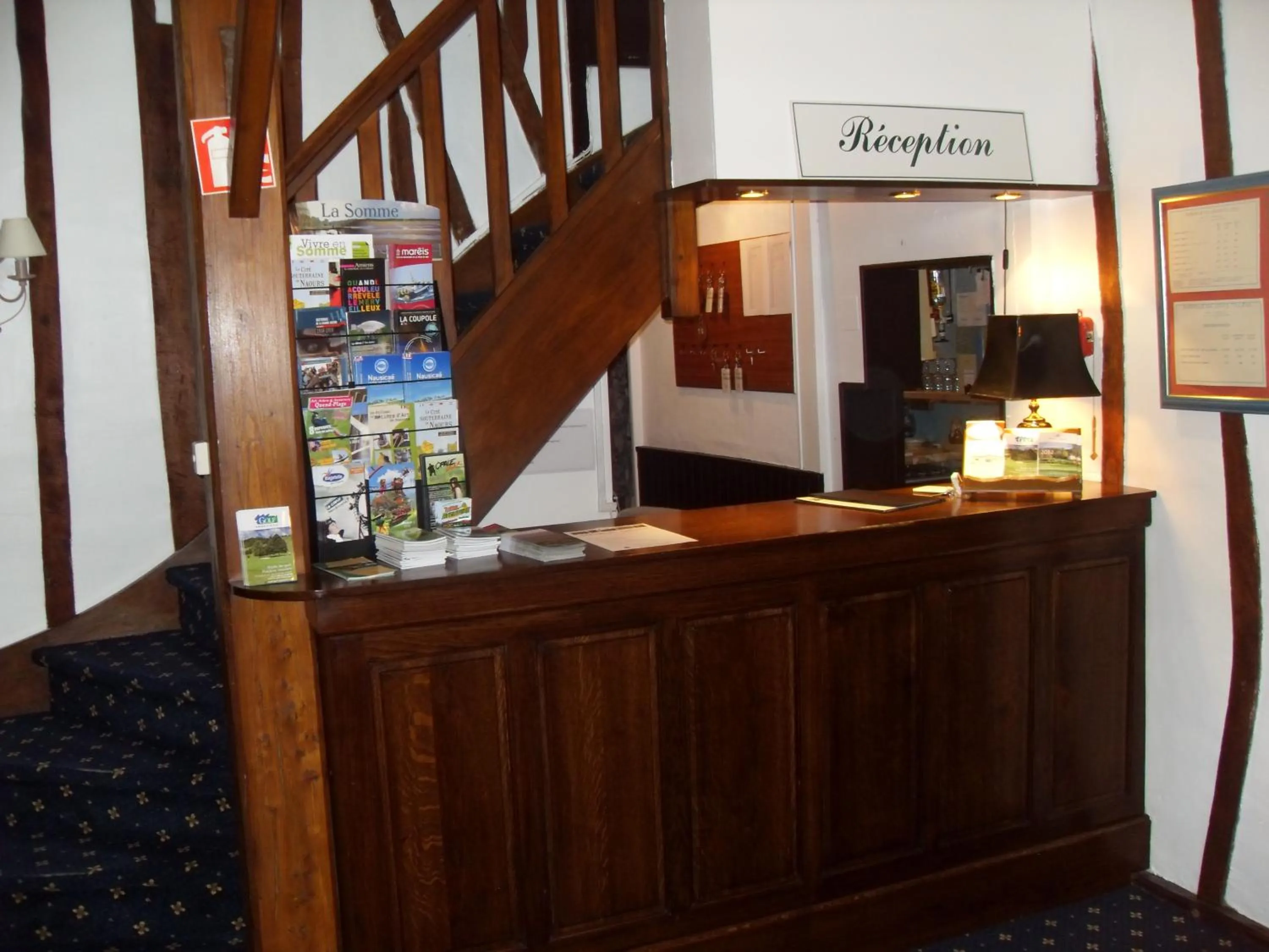 Lobby or reception in Auberge du Gros Tilleul