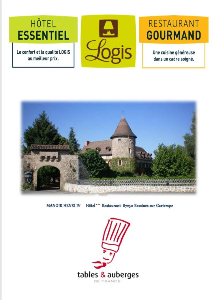 Property logo or sign, Bird's-eye View in Manoir Henri IV