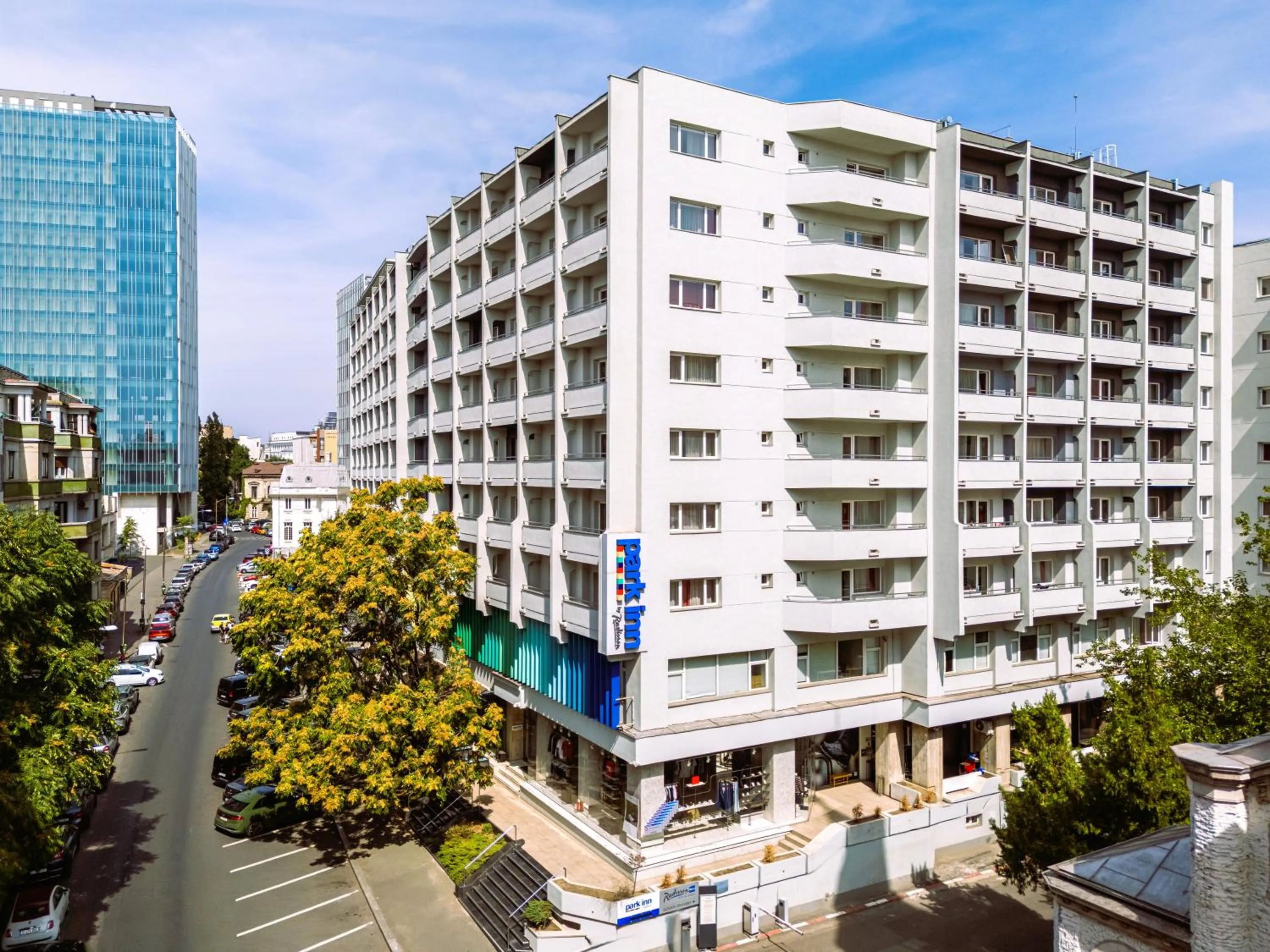 Property building in Park Inn by Radisson Bucharest Hotel & Residence