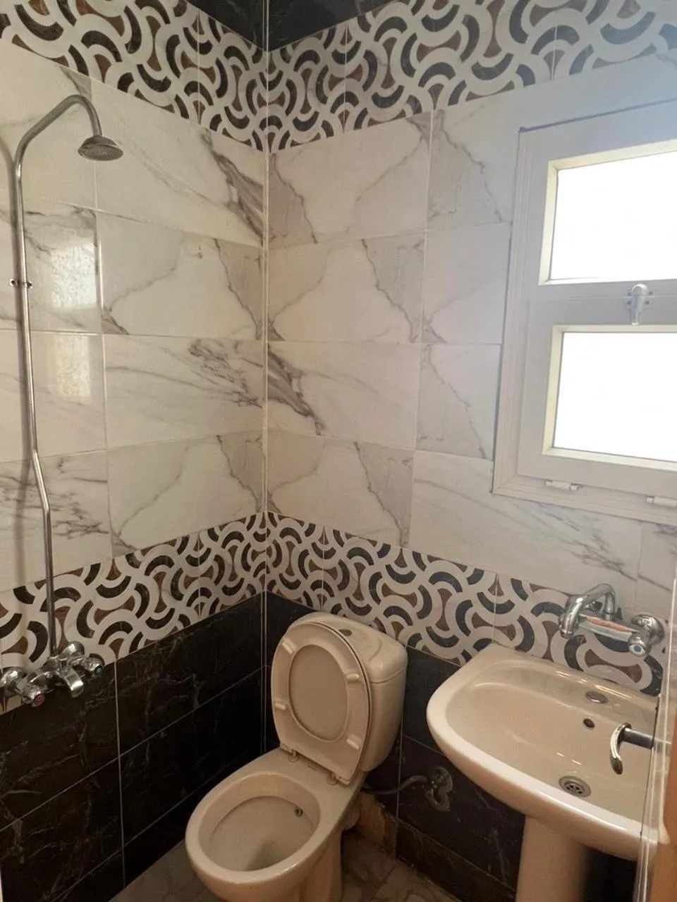 Shower in Almanara Hotel Marsa Matrouh