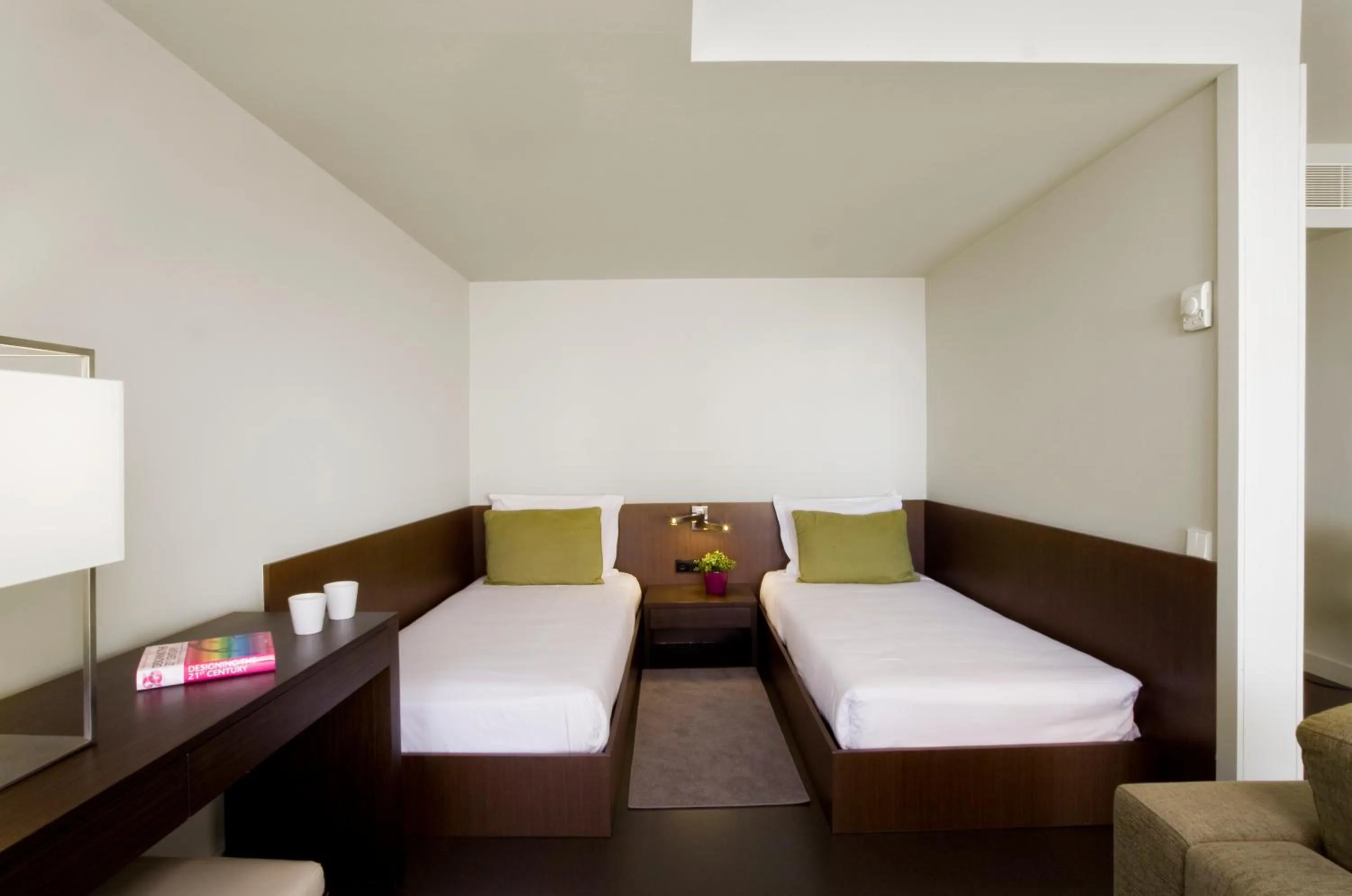 Bed in Aqualuz Troia Rio by The Editory