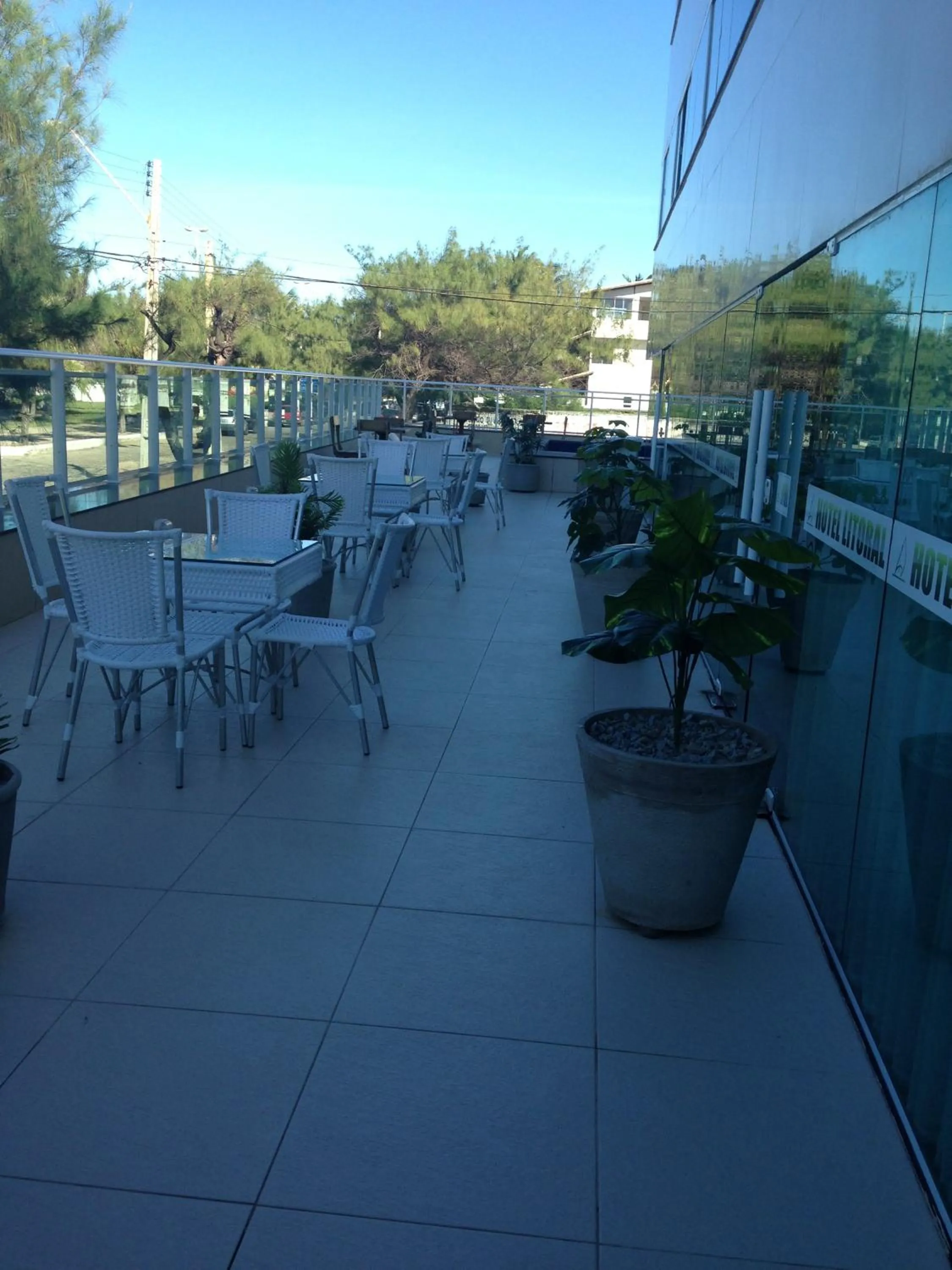 Balcony/Terrace in Hotel Litoral Fortaleza