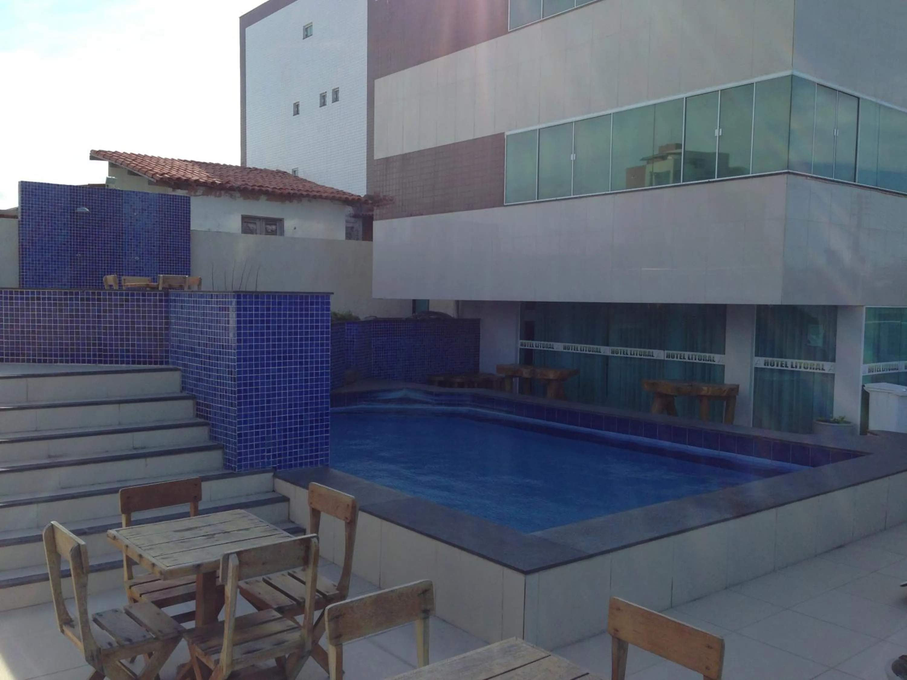 Swimming pool in Hotel Litoral Fortaleza