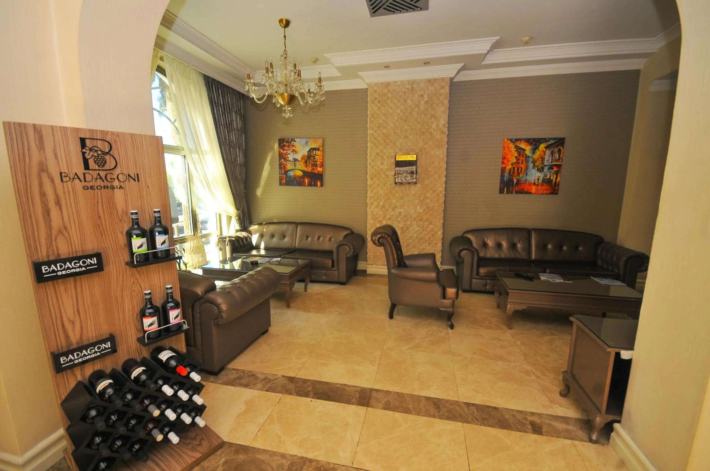 Lobby or reception in Batumi World Palace