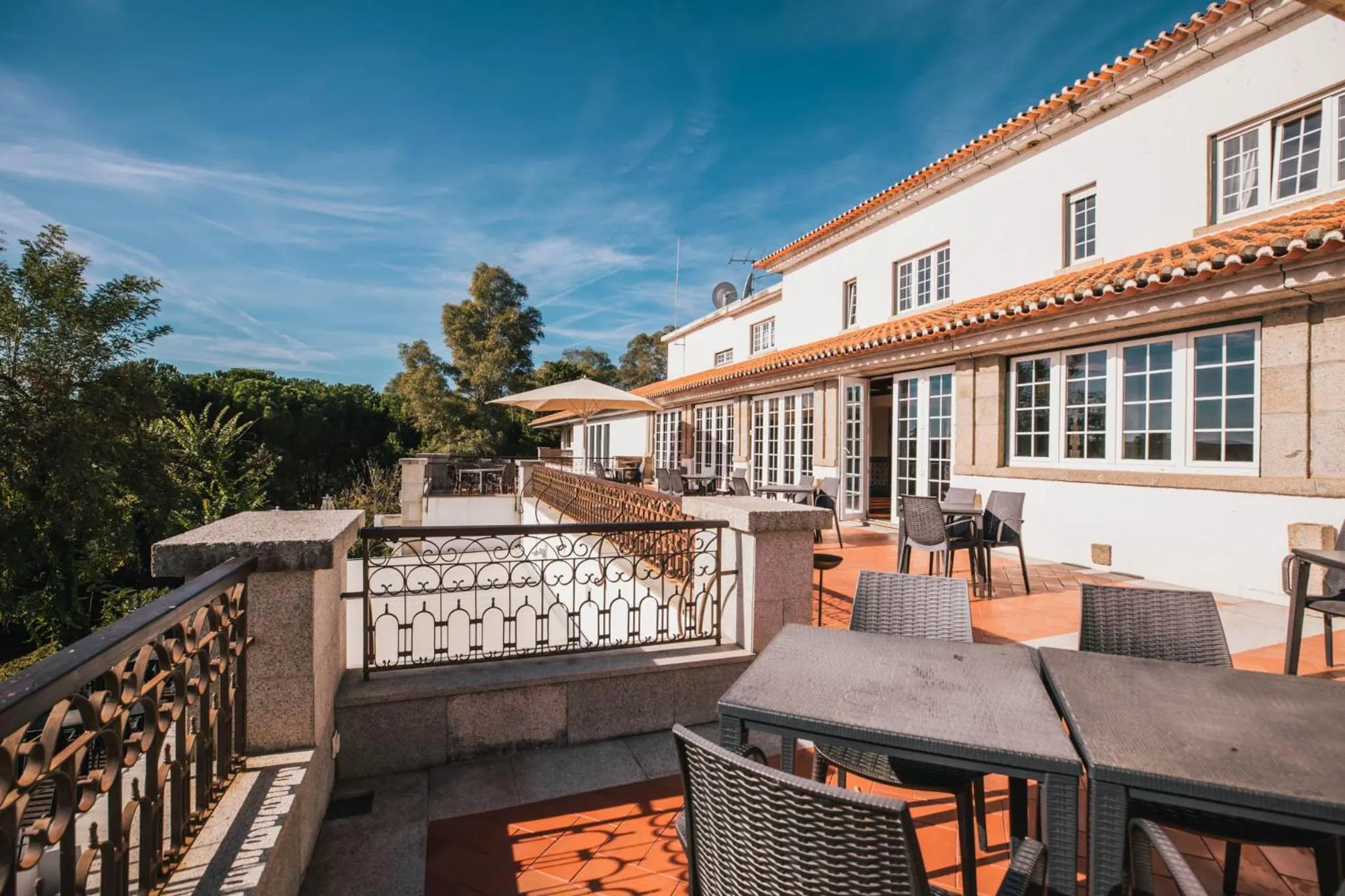 Balcony/Terrace in Hotel Fonte Santa
