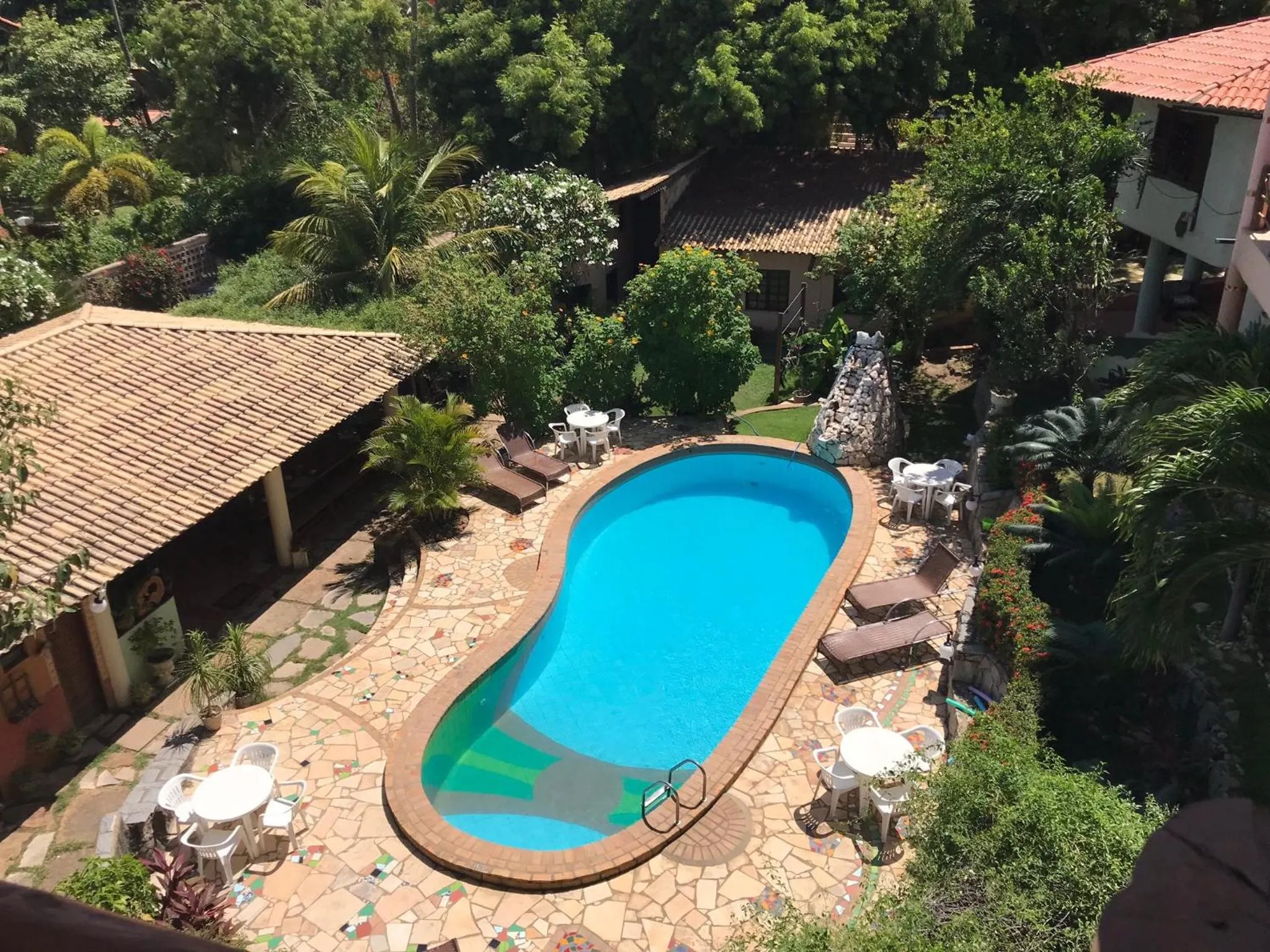 Swimming pool in Hotel e Pousada Tropical Wind do Cumbuco