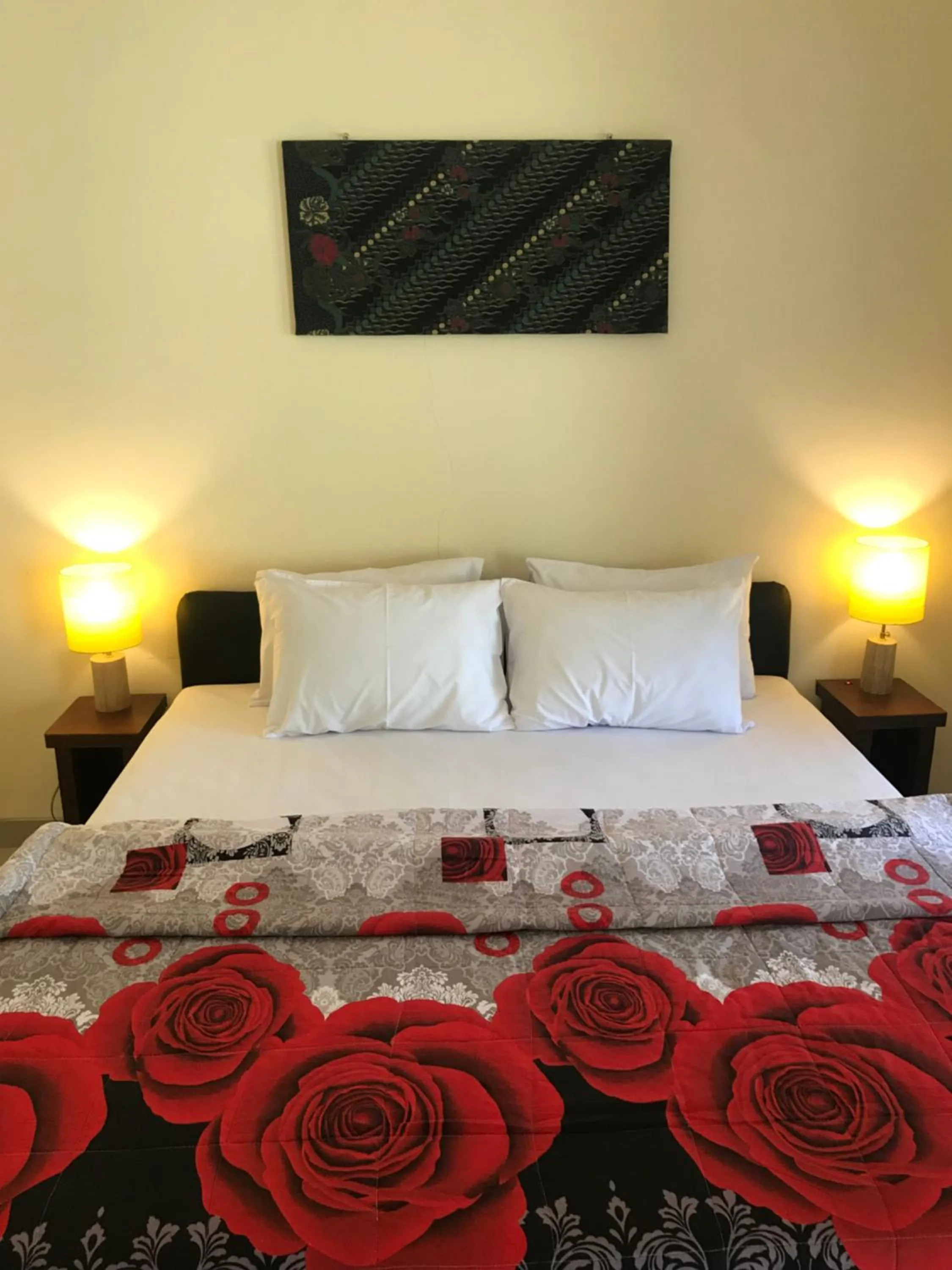 Bed in Werkudara Guest House