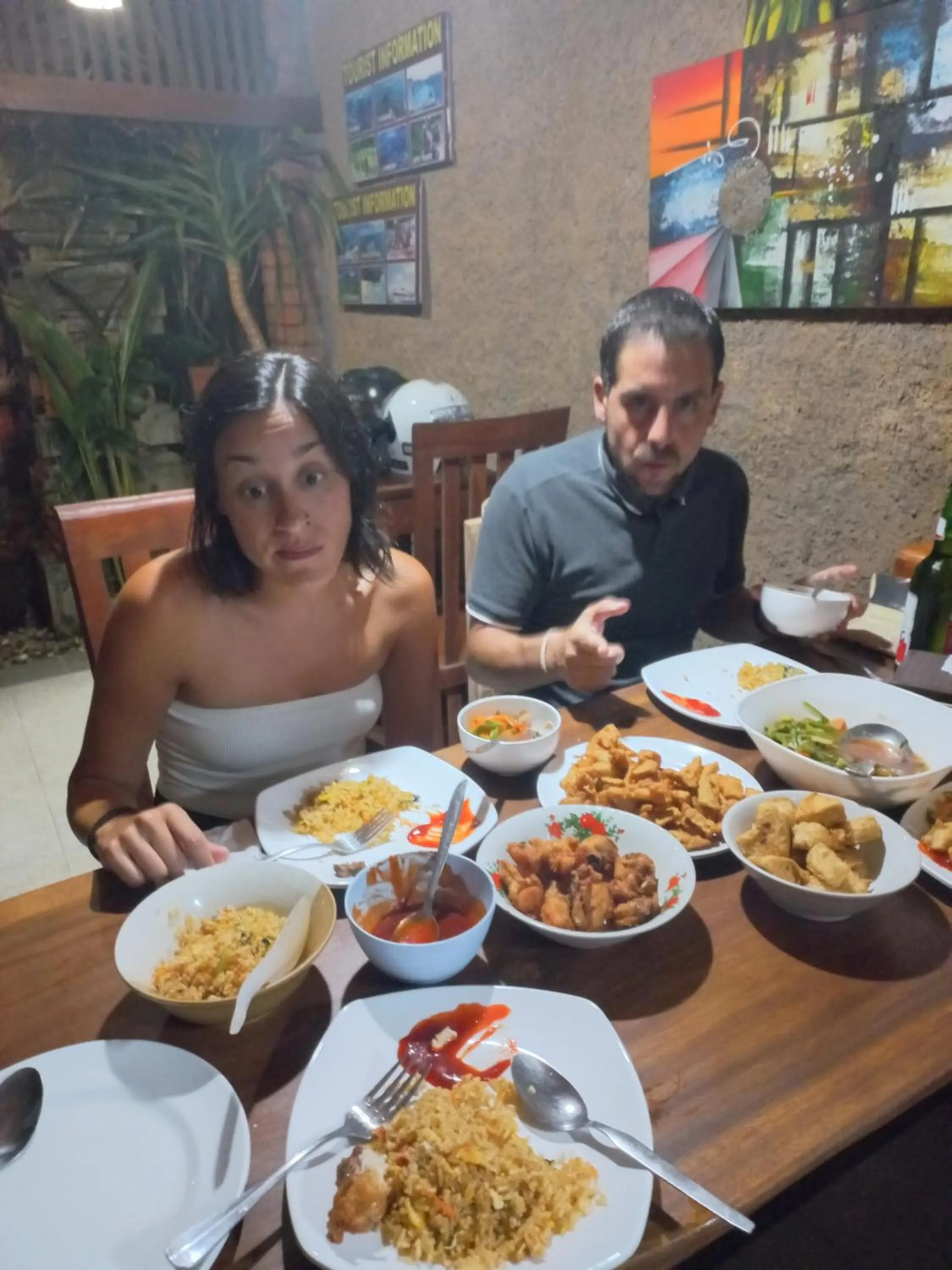 Guests in Werkudara Guest House