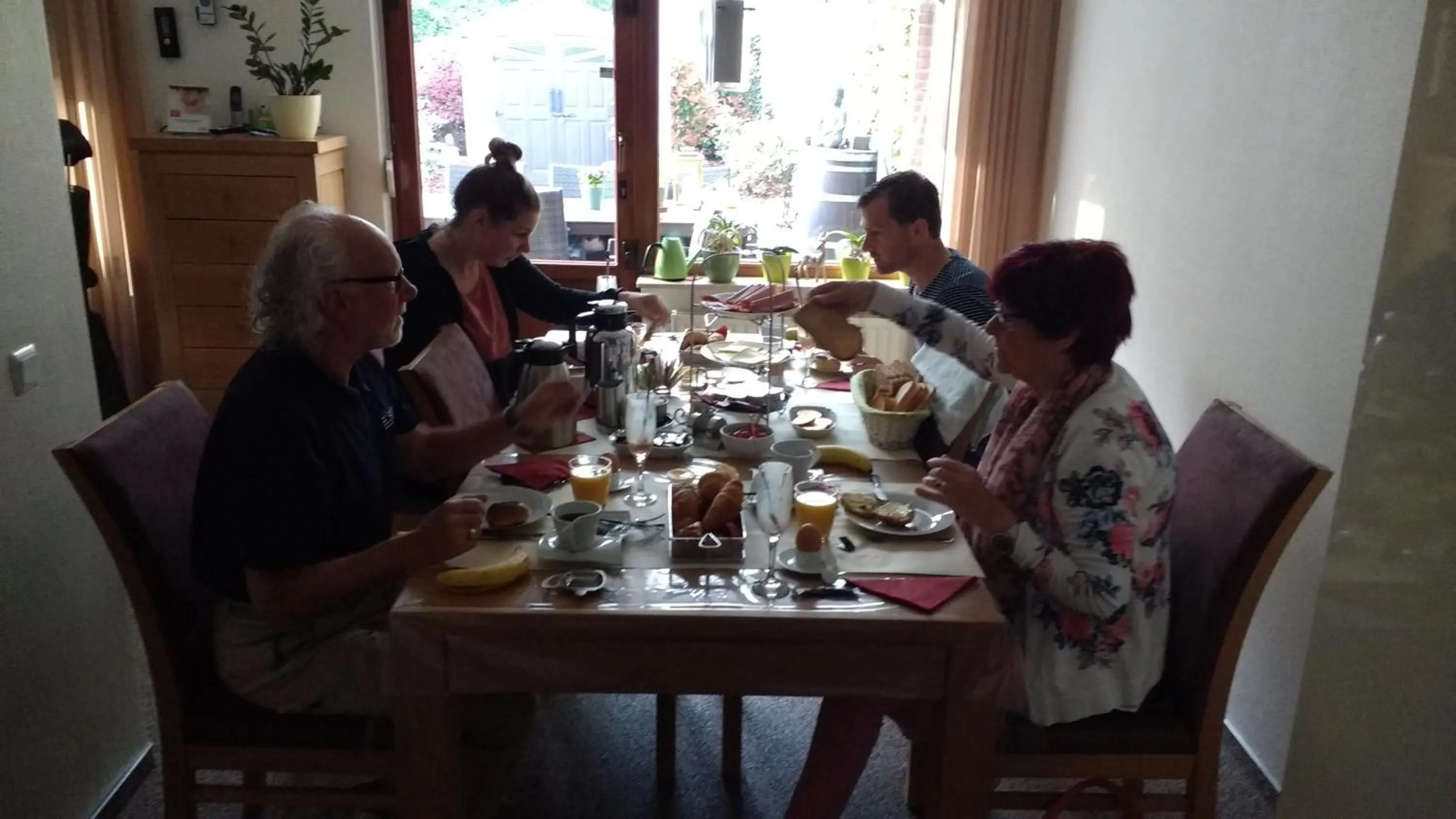 People in Rene's B&B