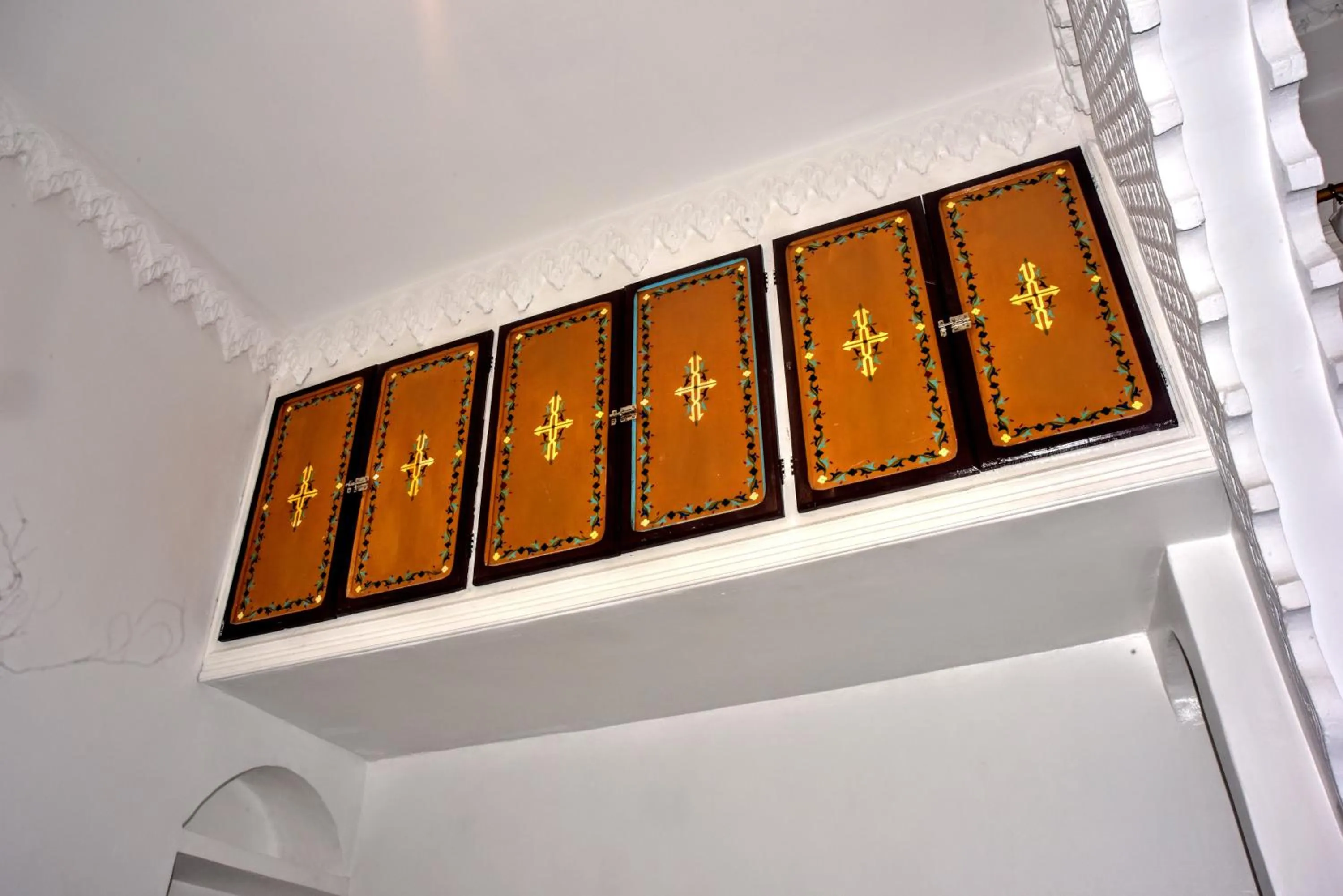 Decorative detail in Riad Razoli Sidi Daoui