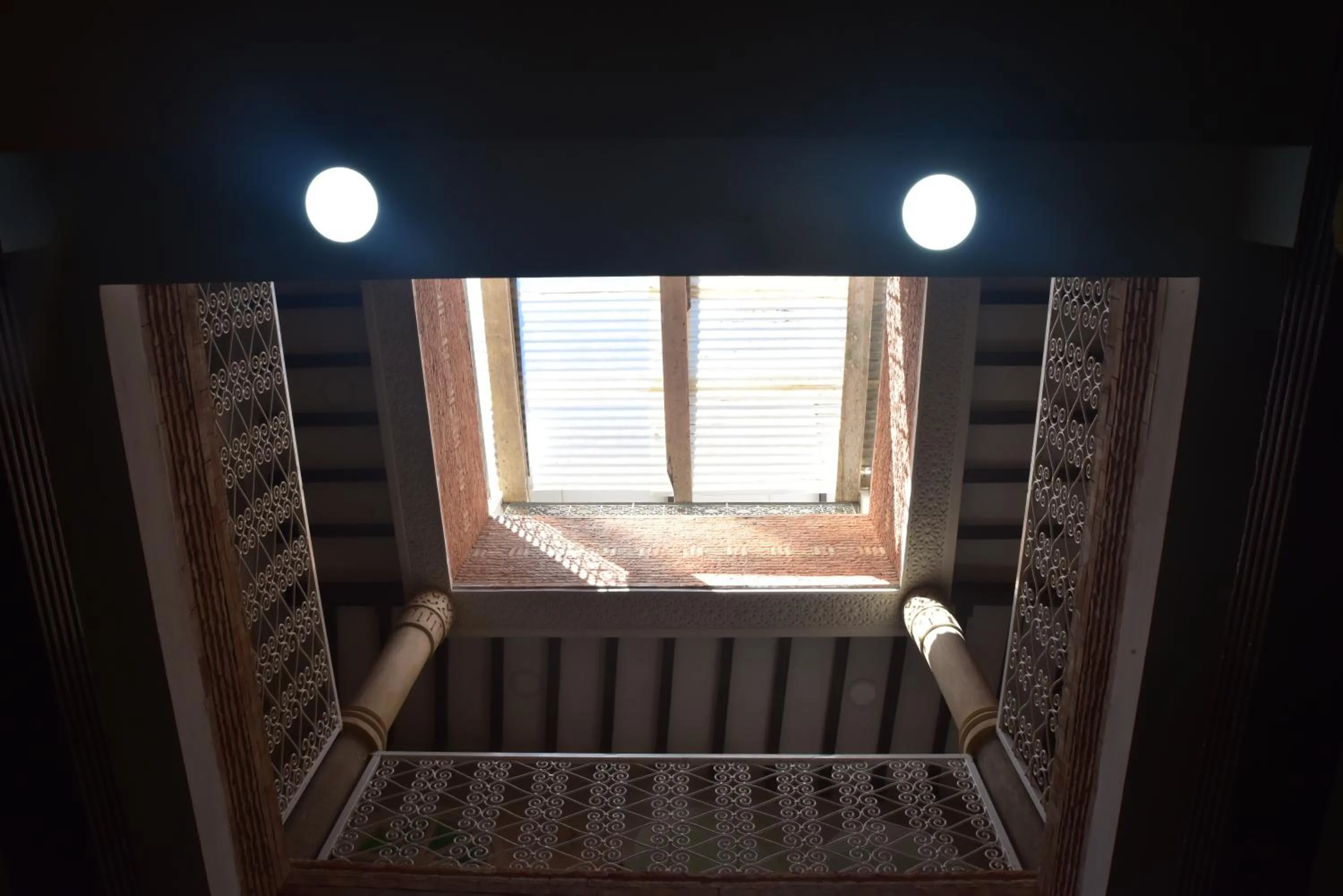 Decorative detail in Riad Razoli Sidi Daoui