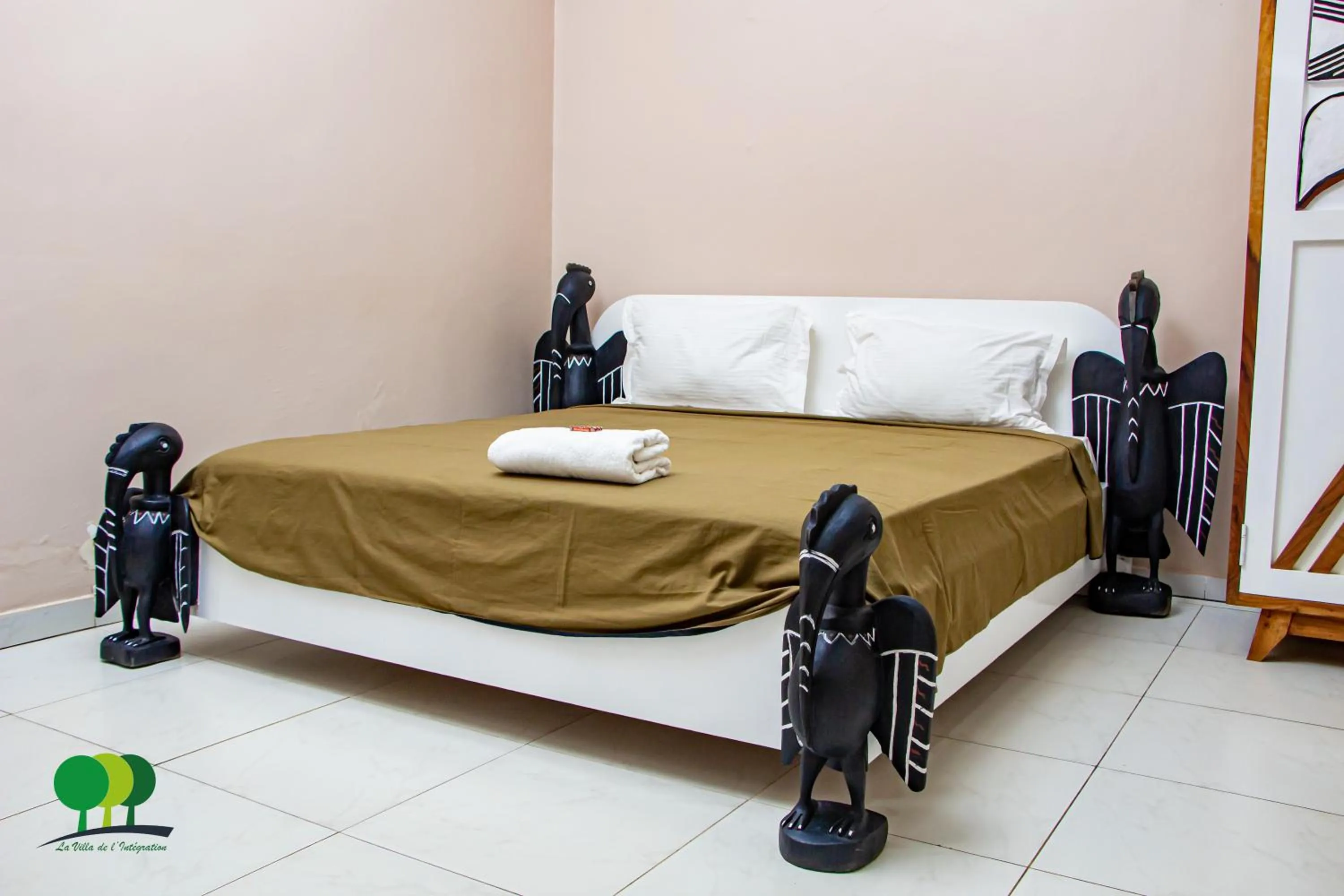 Bed in VILLA DE L'INTEGRATION