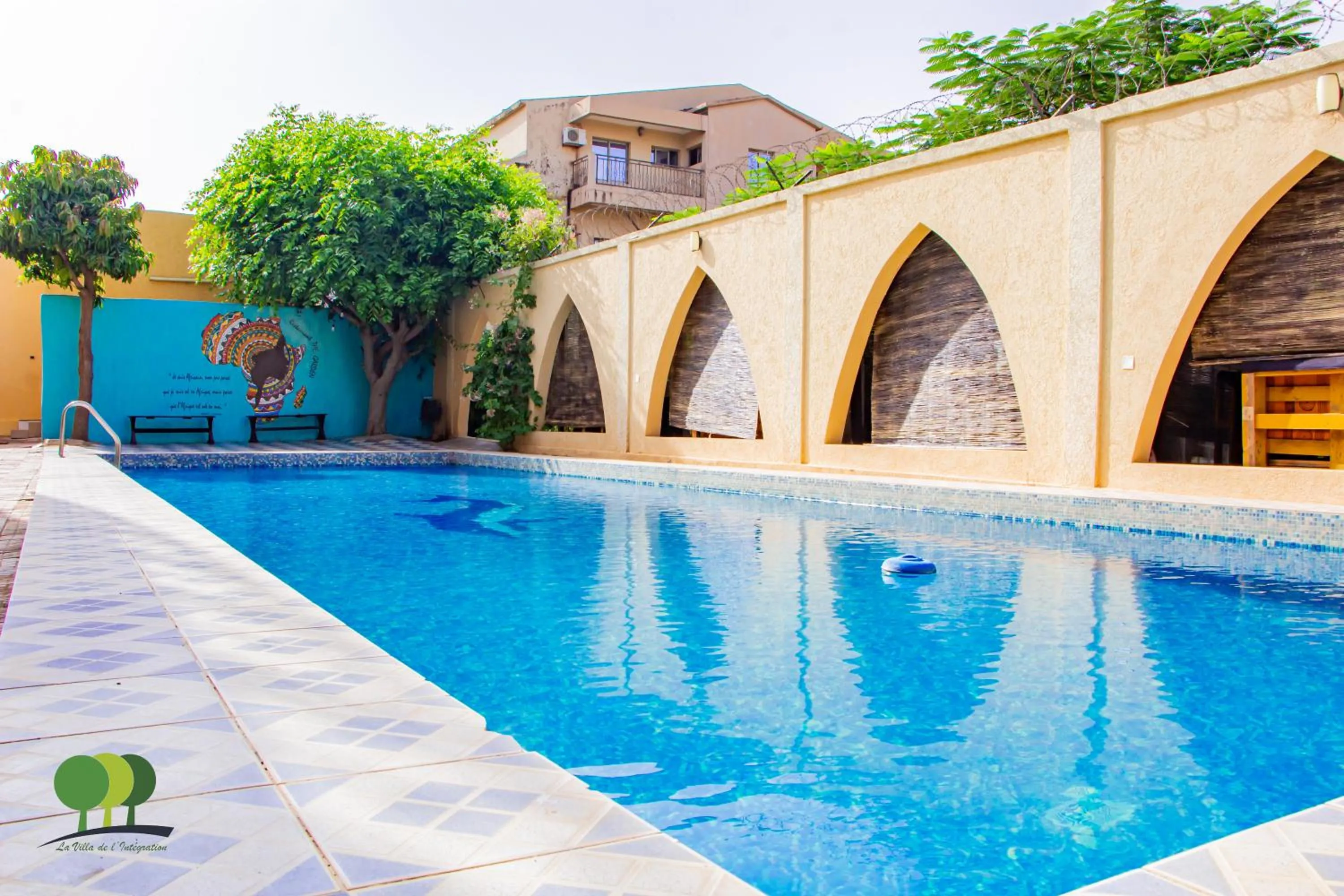 Swimming pool in VILLA DE L'INTEGRATION
