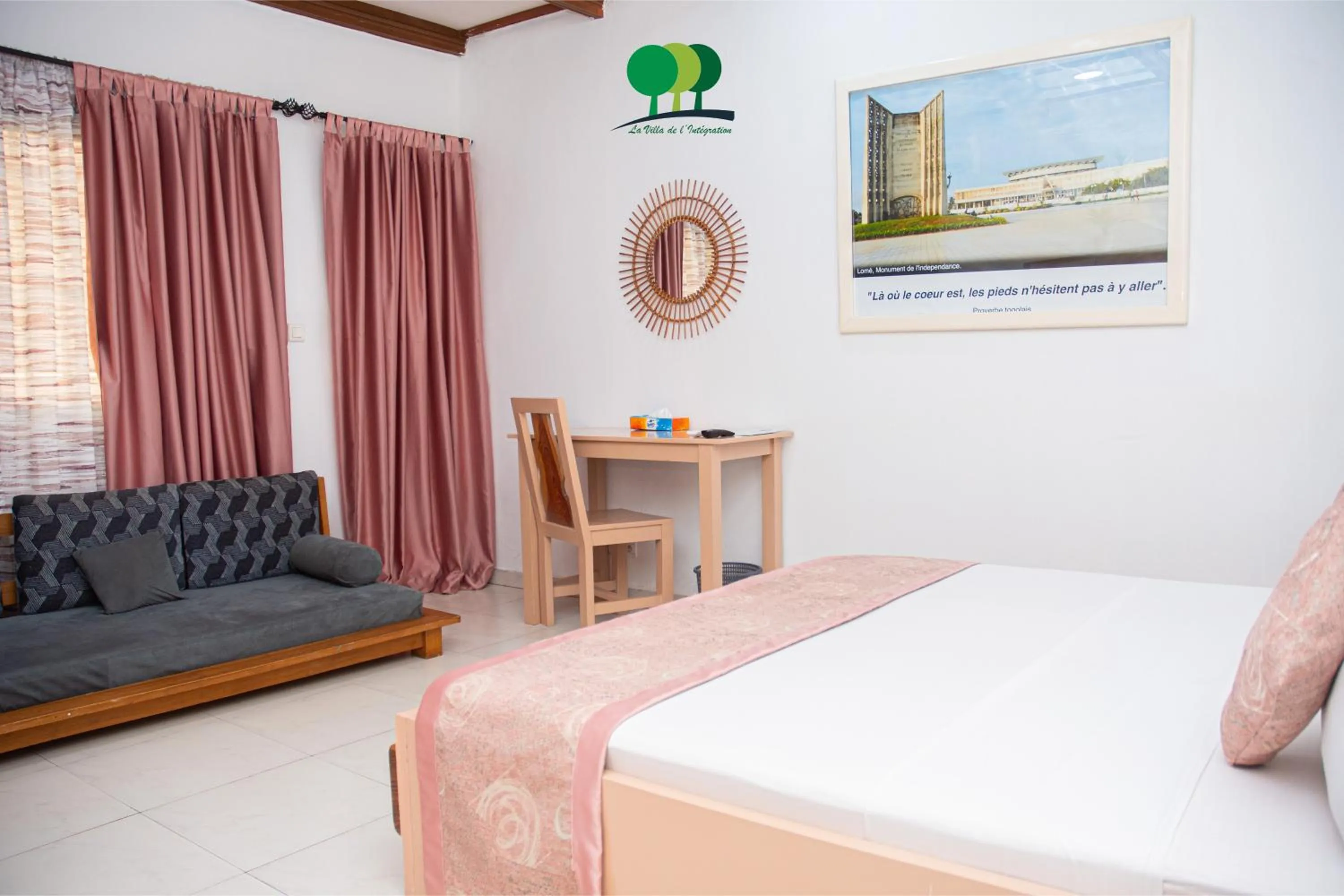 Bedroom in VILLA DE L'INTEGRATION