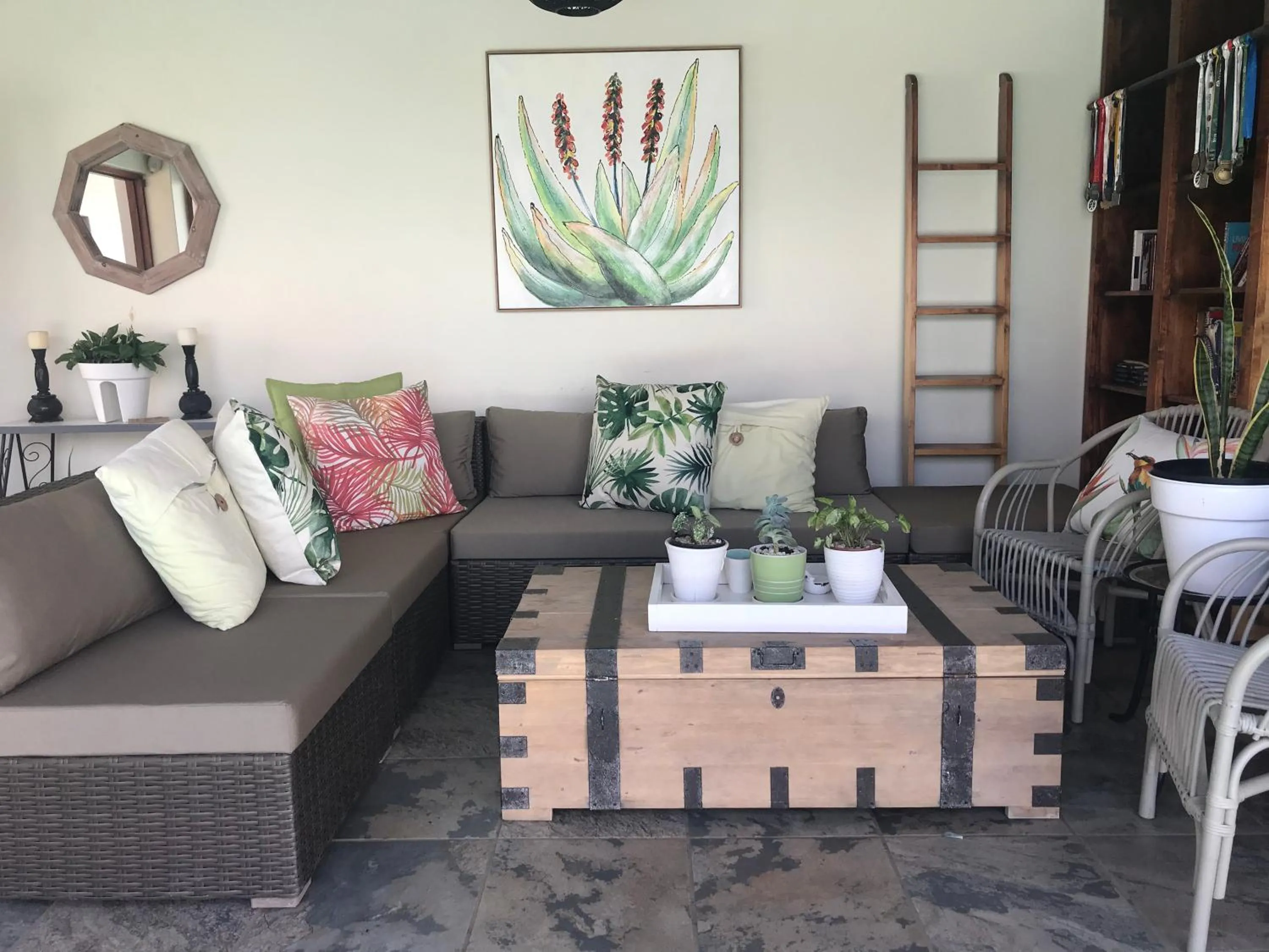 Living room in Bokamoso Views