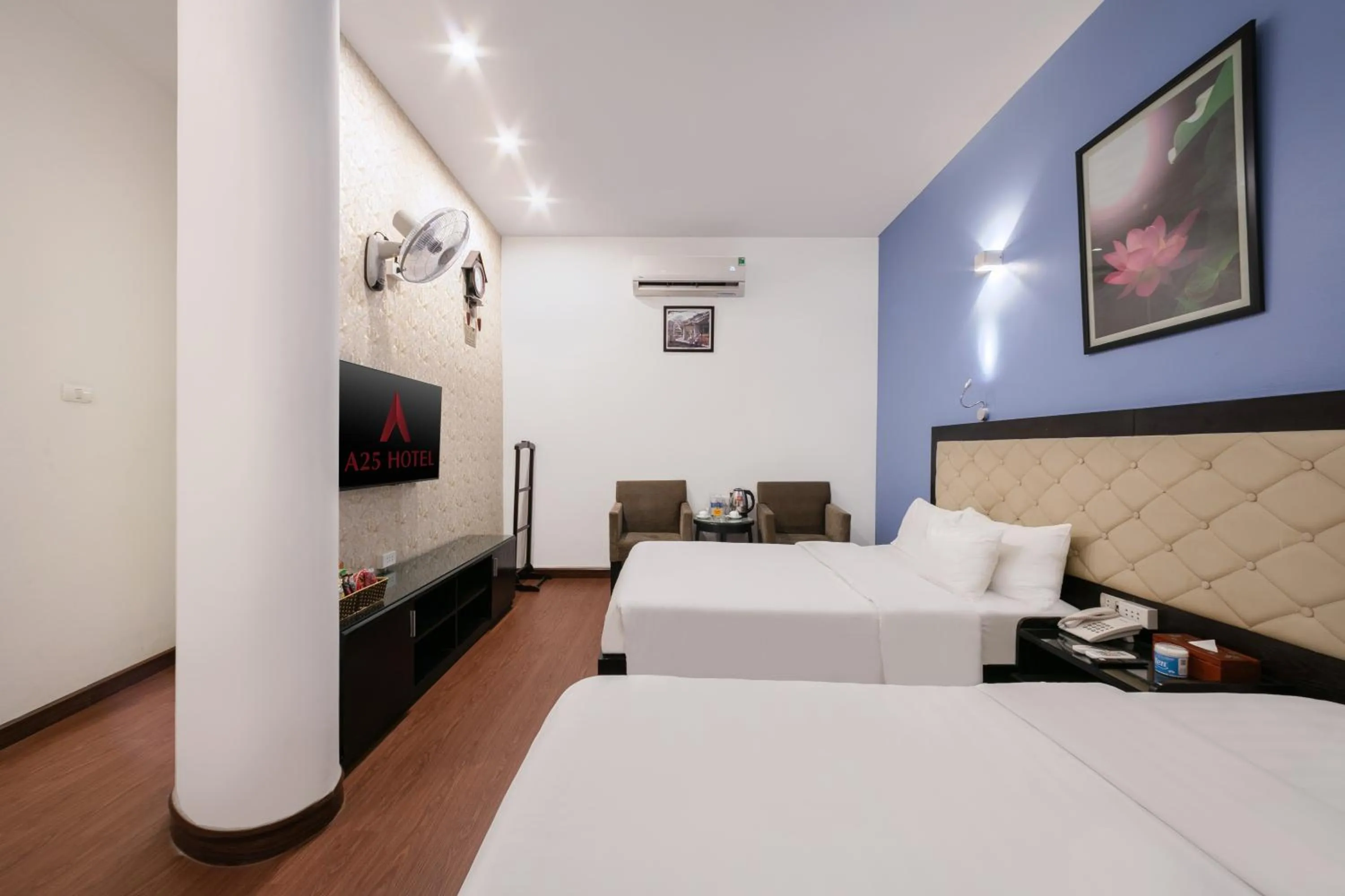 Bed in A25 Hotel - 15 Hàng Than