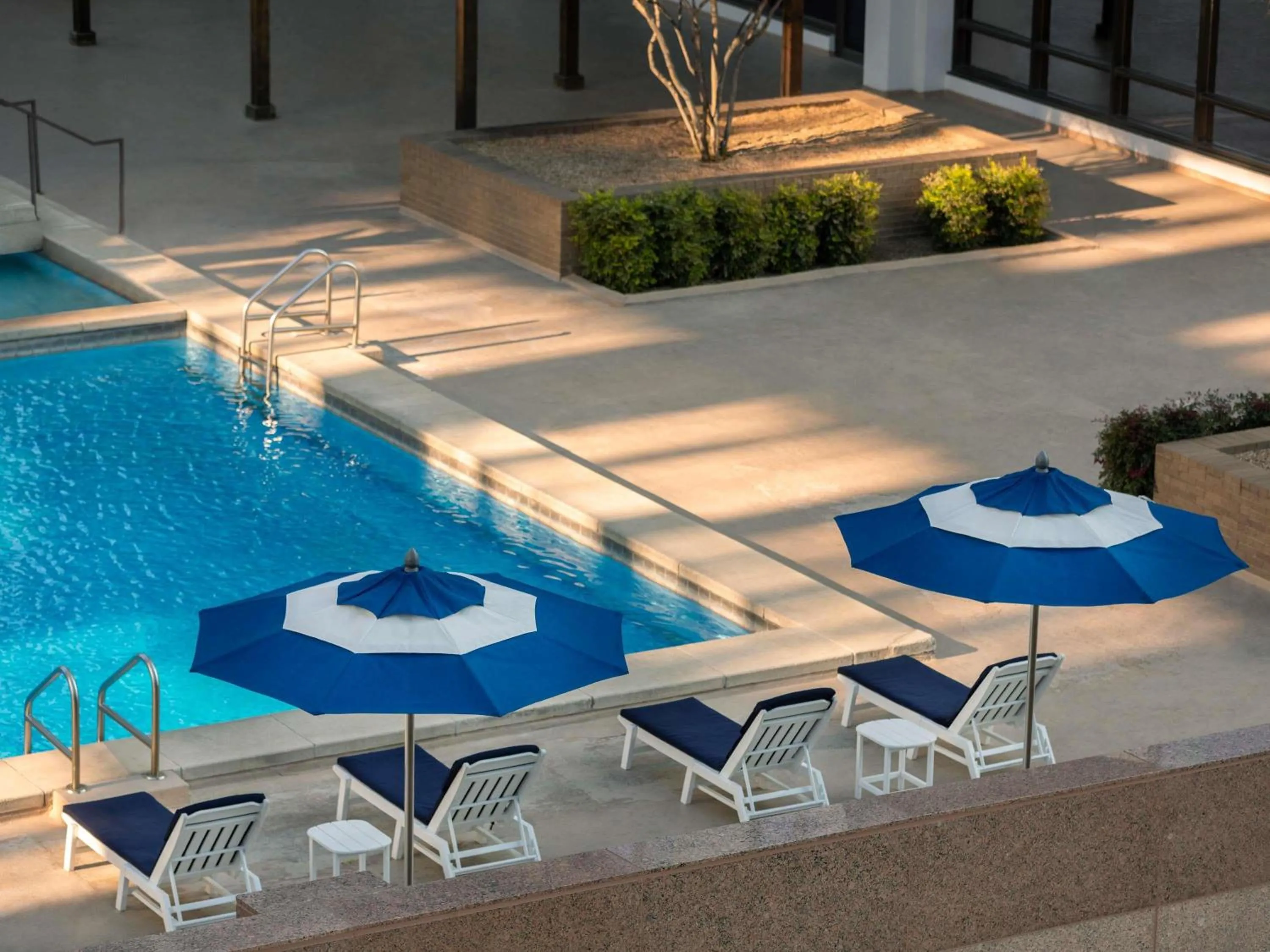 Pool view in Fairmont Dallas