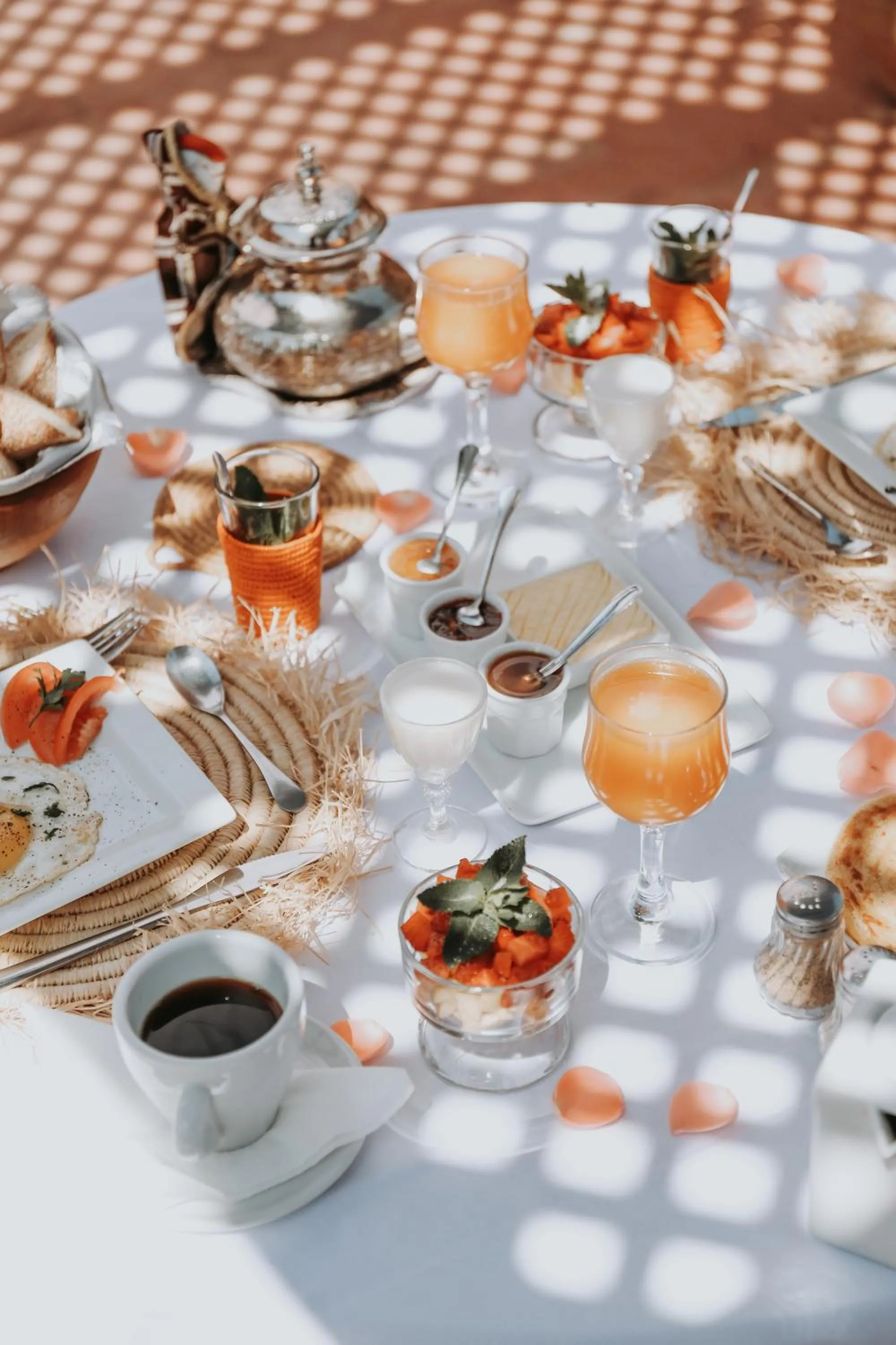 Continental breakfast in Dar Nour el Houda