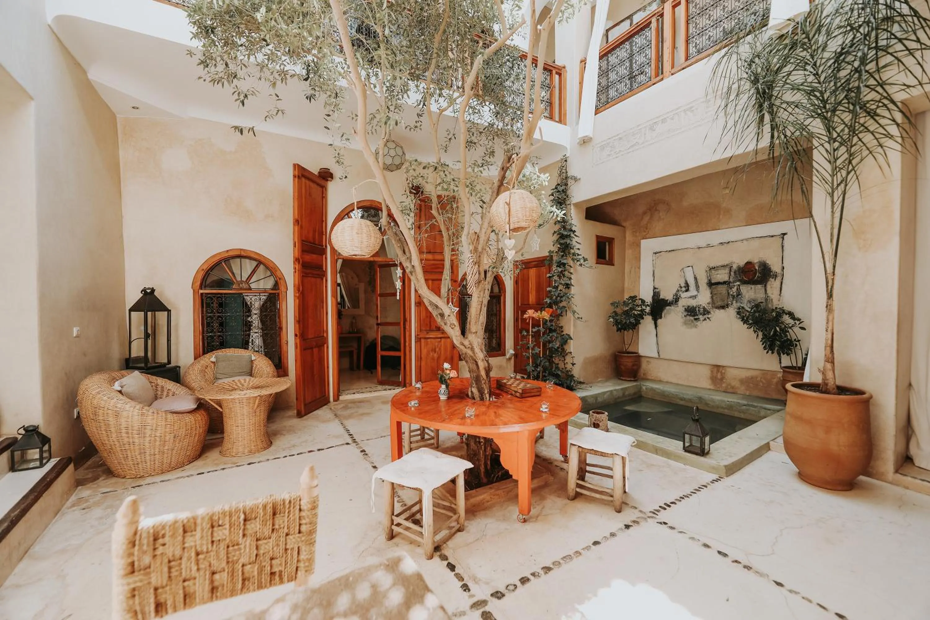 Patio in Dar Nour el Houda
