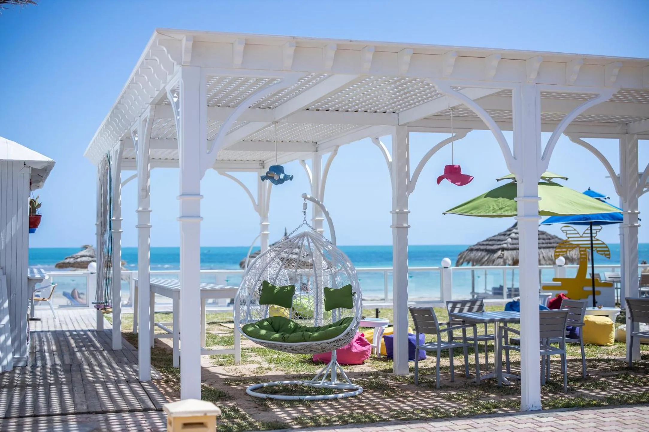 Balcony/Terrace in Calimera Yati Beach