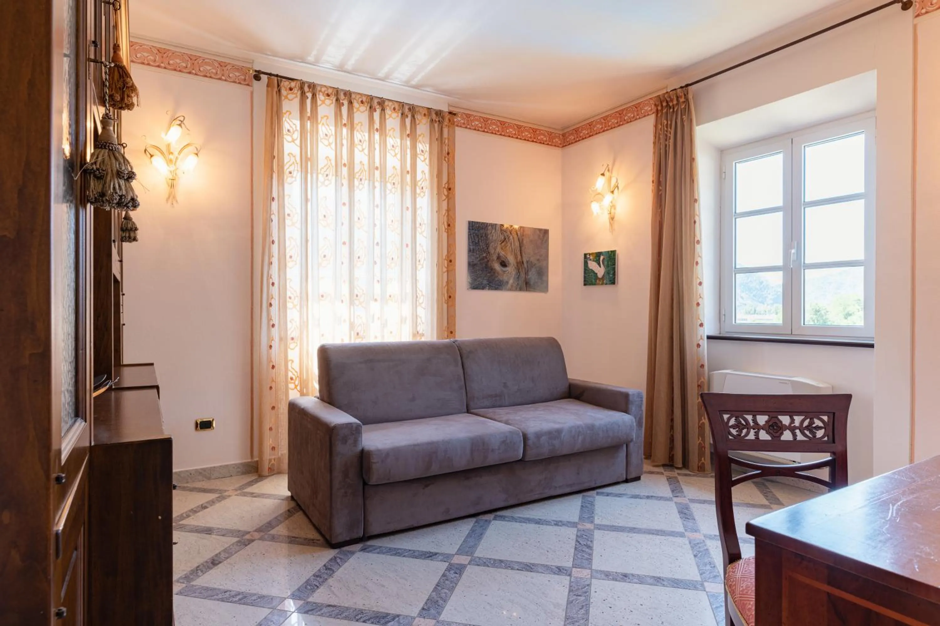 Living room in Lucca Franco's Villa