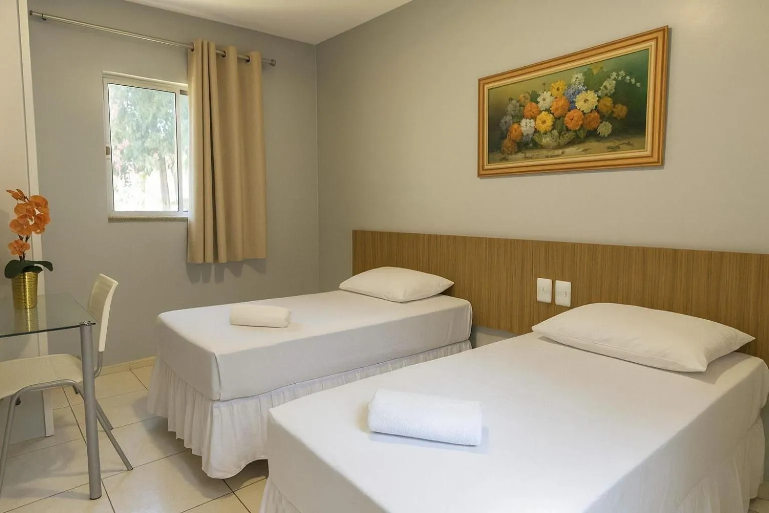 Bed in Hotel Aeroporto Star