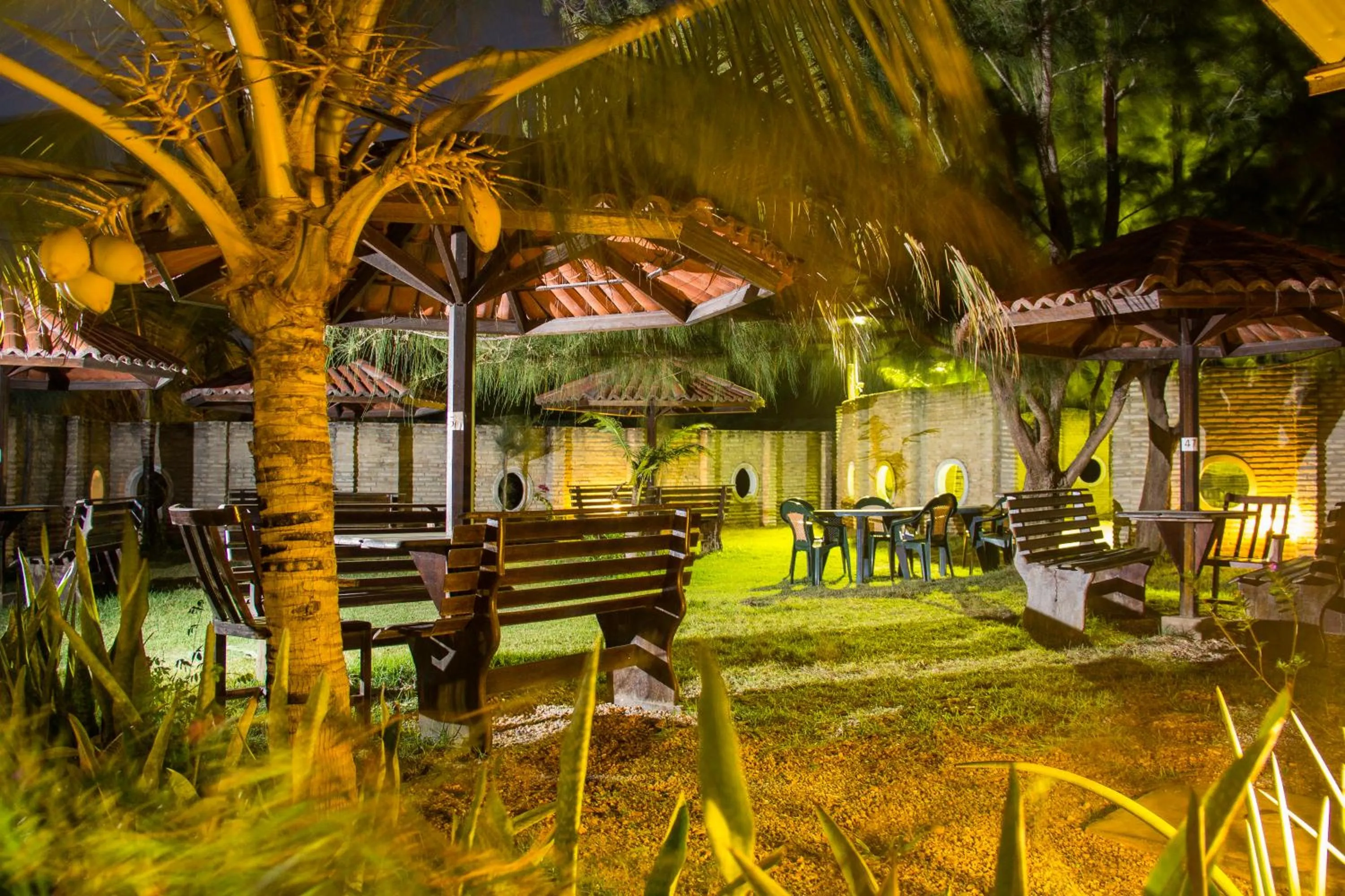 Garden in Villa del Mar Praia Hotel