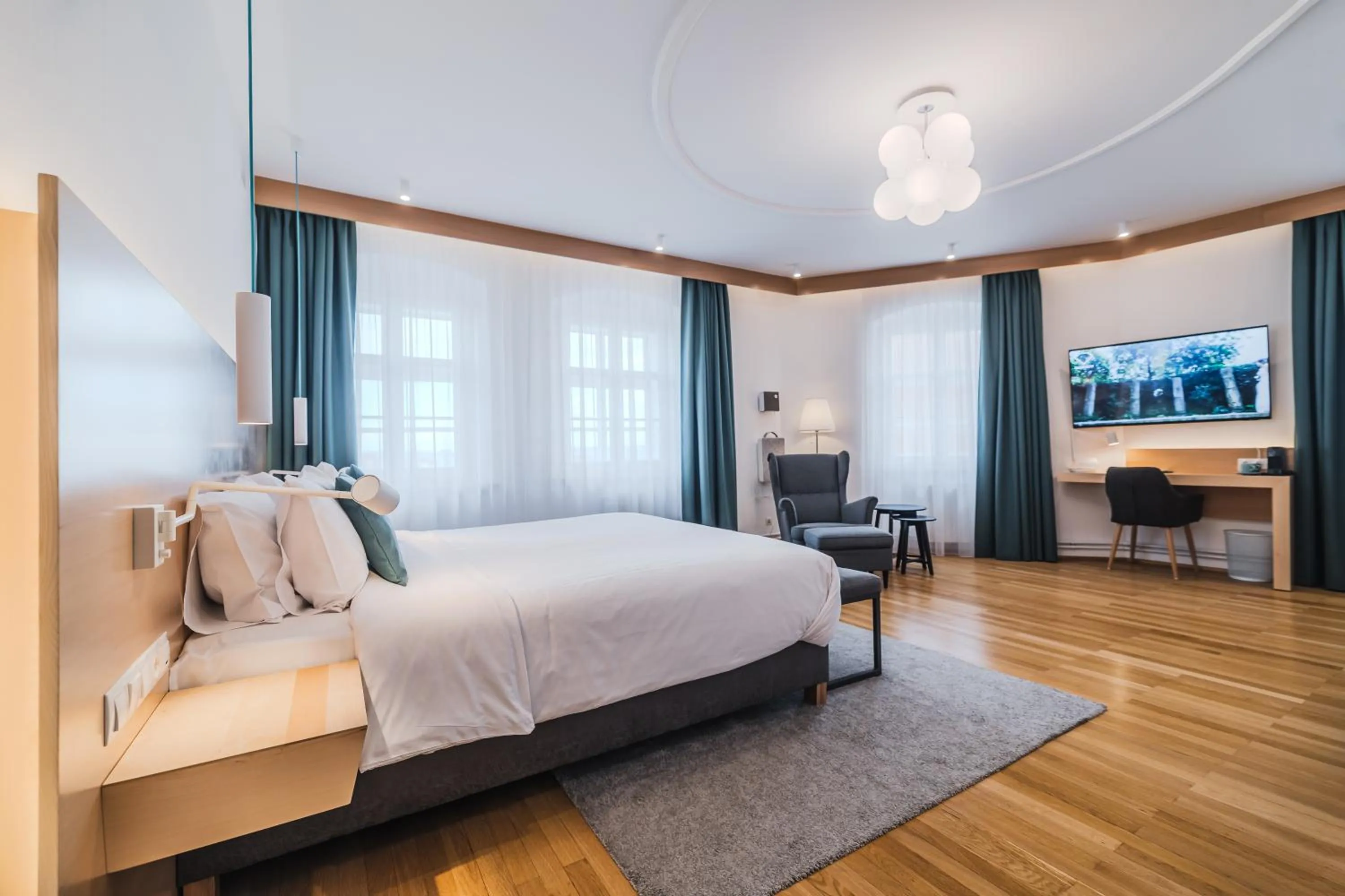 Bed in Hotel Casa Luxemburg