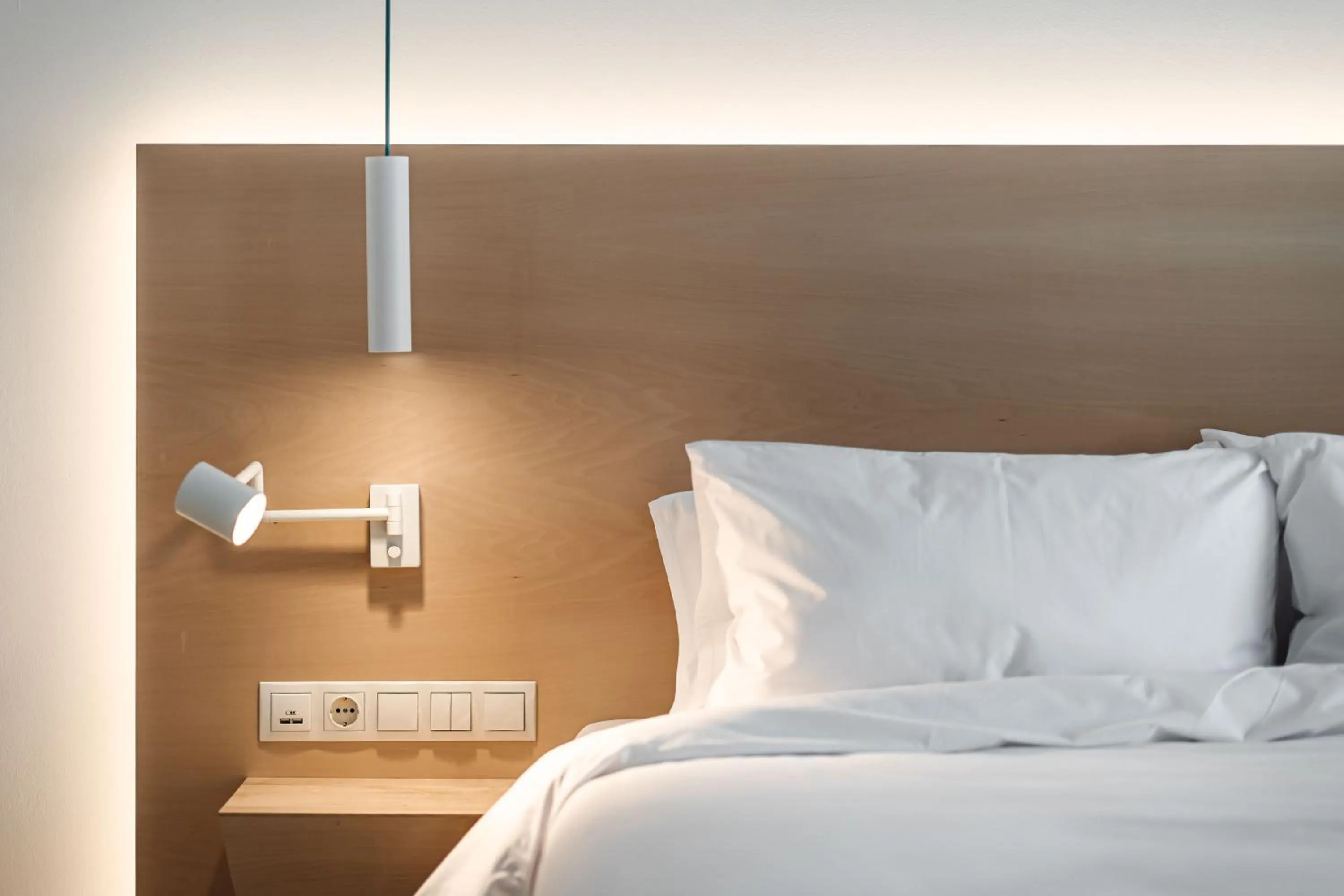 Bed in Hotel Casa Luxemburg