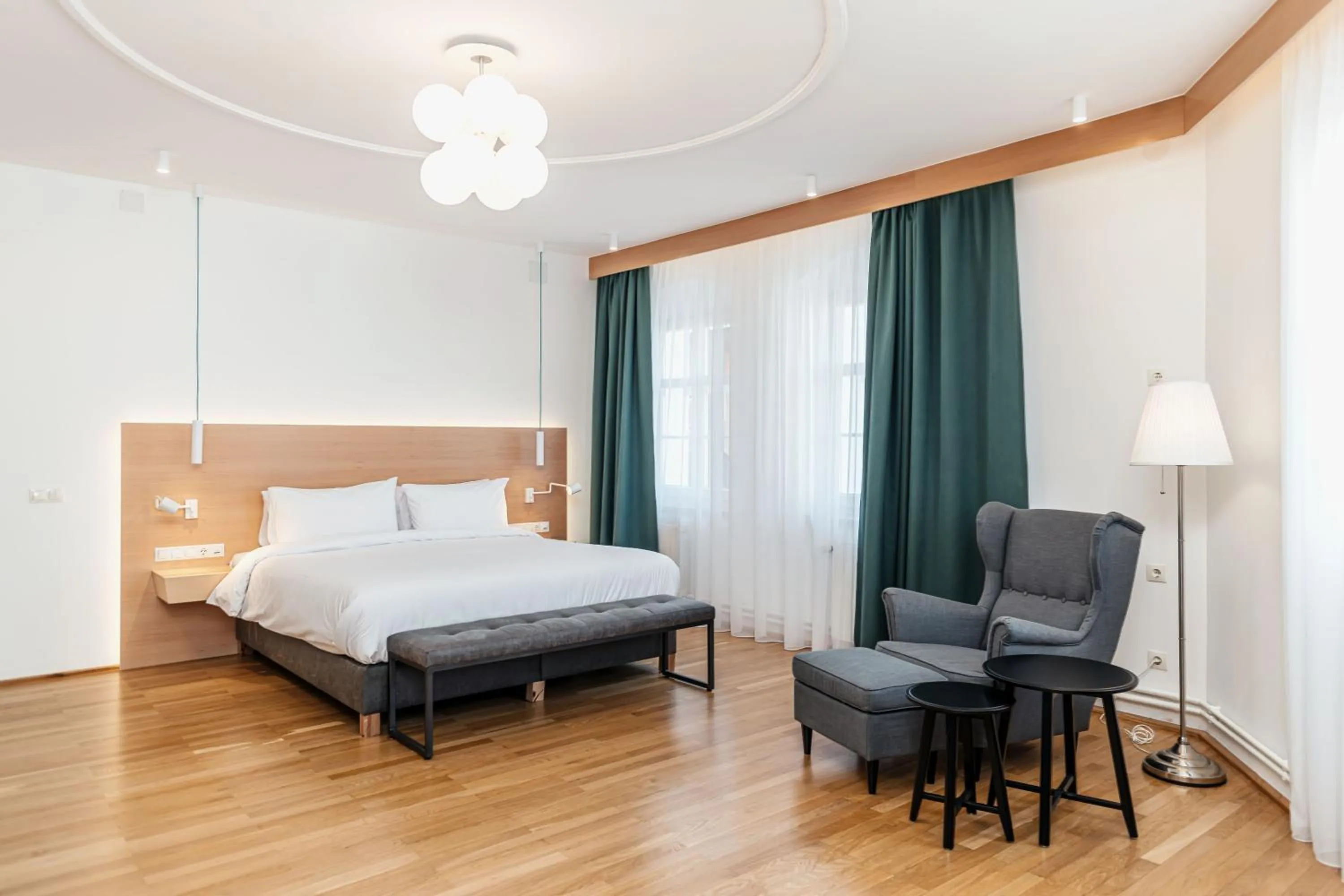 Bed in Hotel Casa Luxemburg