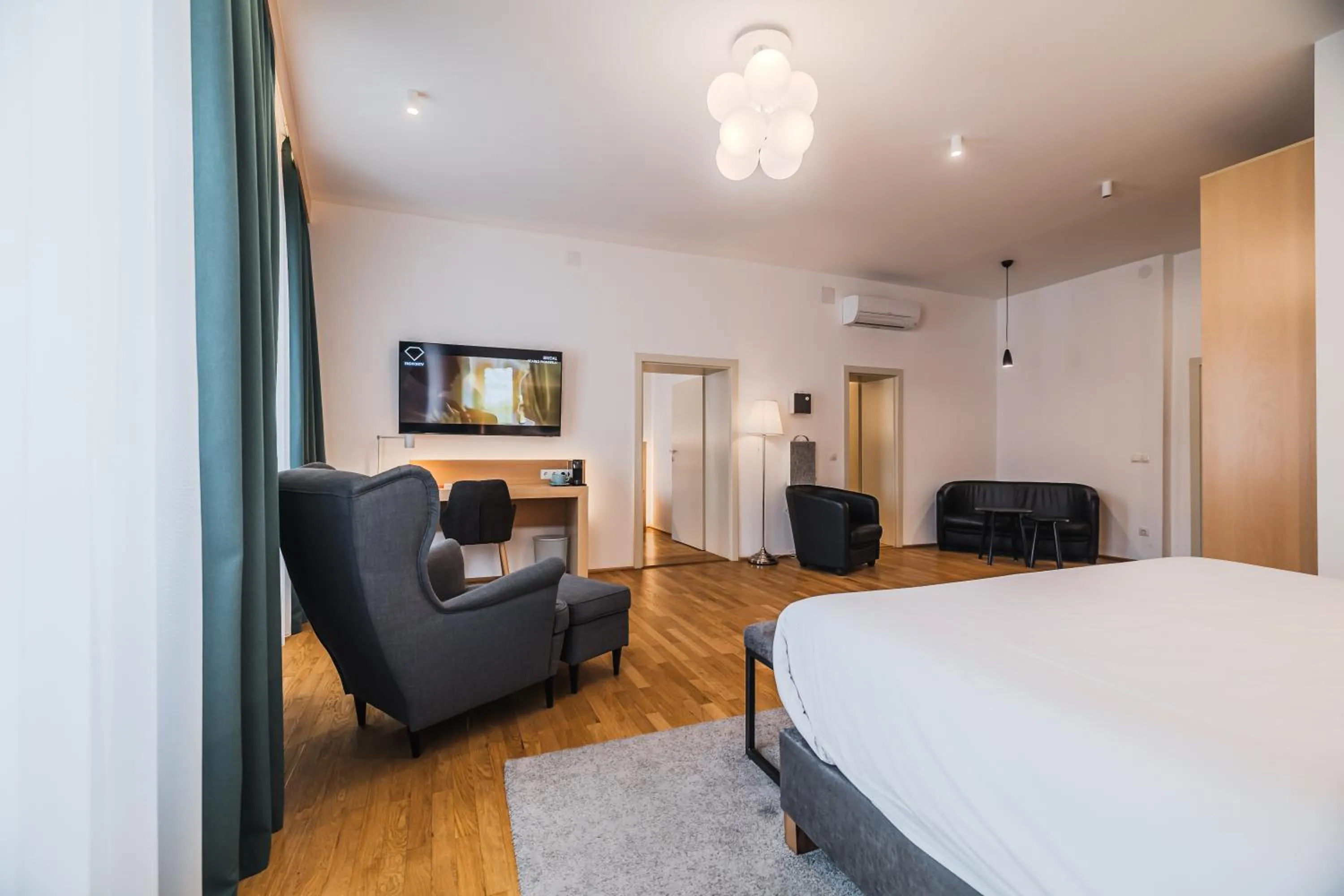 Bed in Hotel Casa Luxemburg