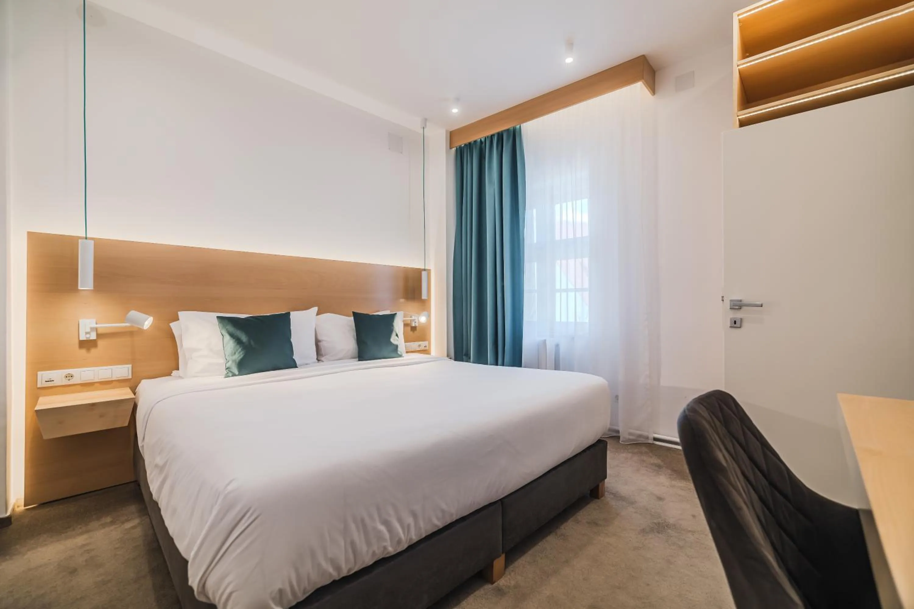 Bed in Hotel Casa Luxemburg