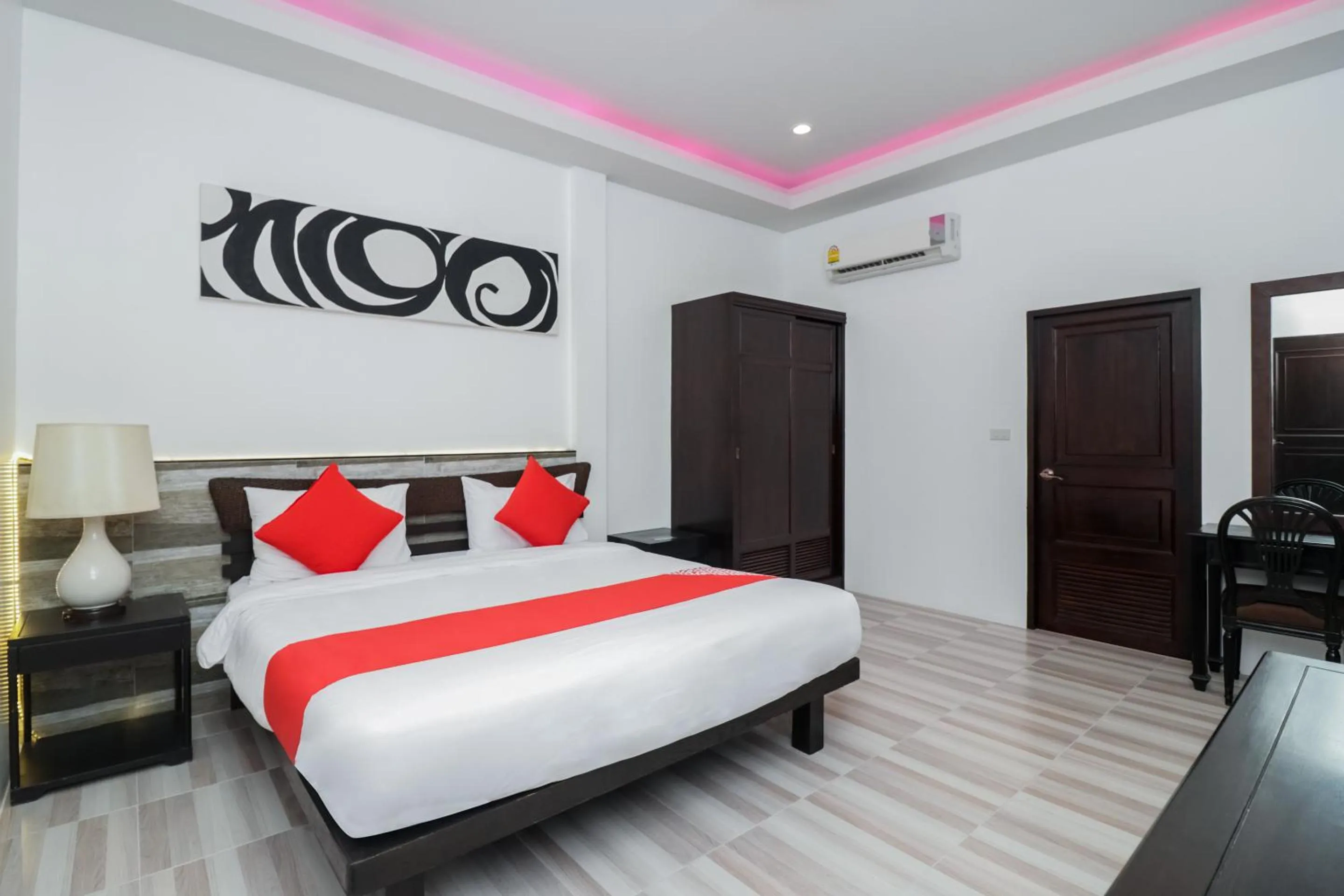 Bedroom, Bed in Baan Noppadol Hua Hin Loft