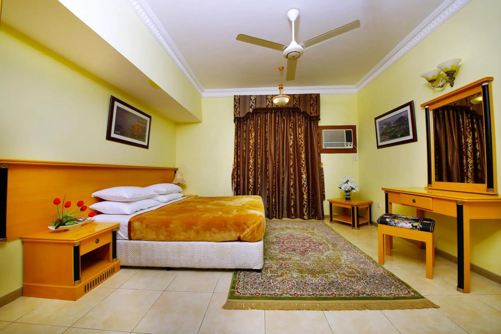 Bed in Muscat International Hotel