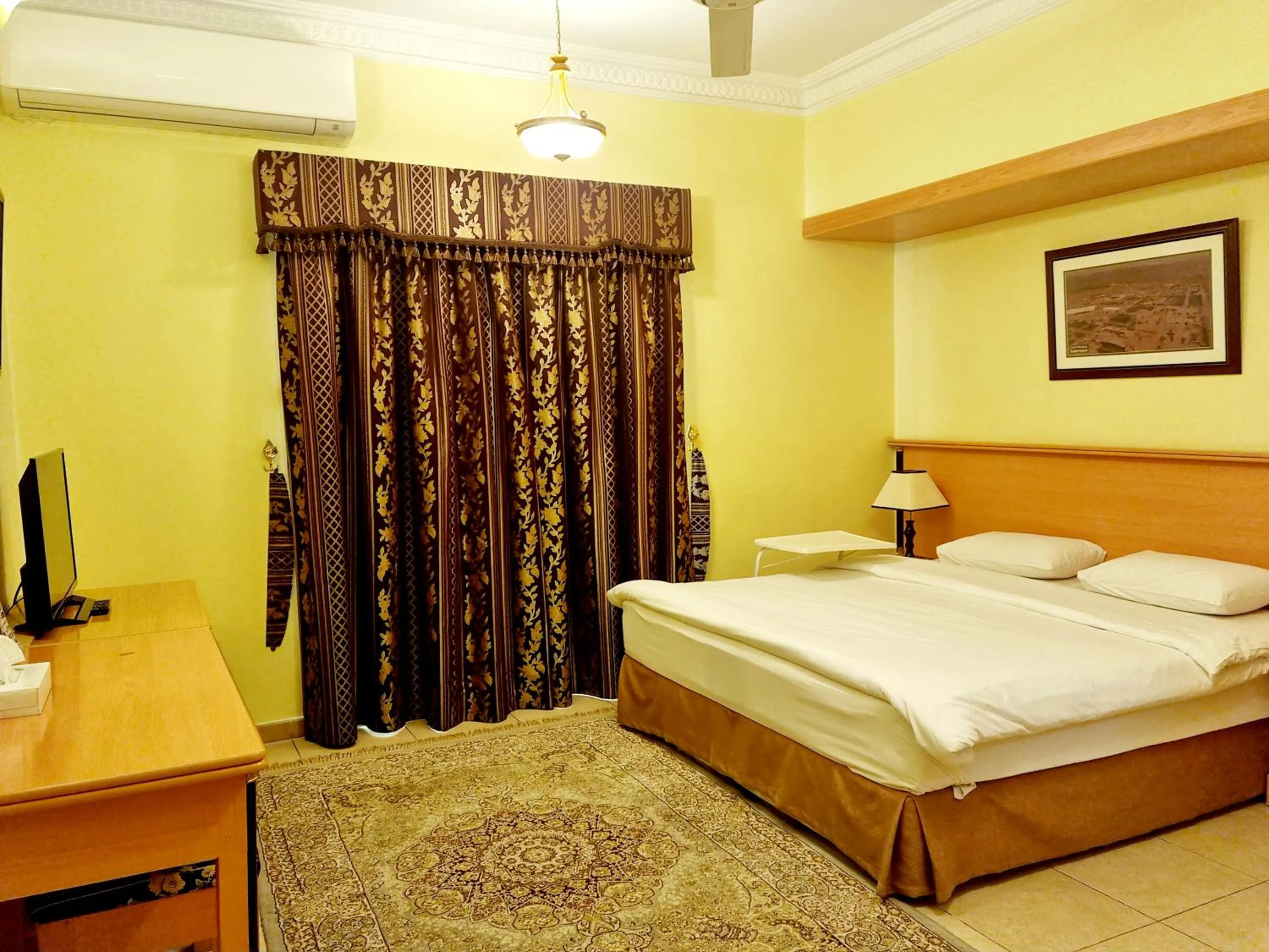 Bed in Muscat International Hotel