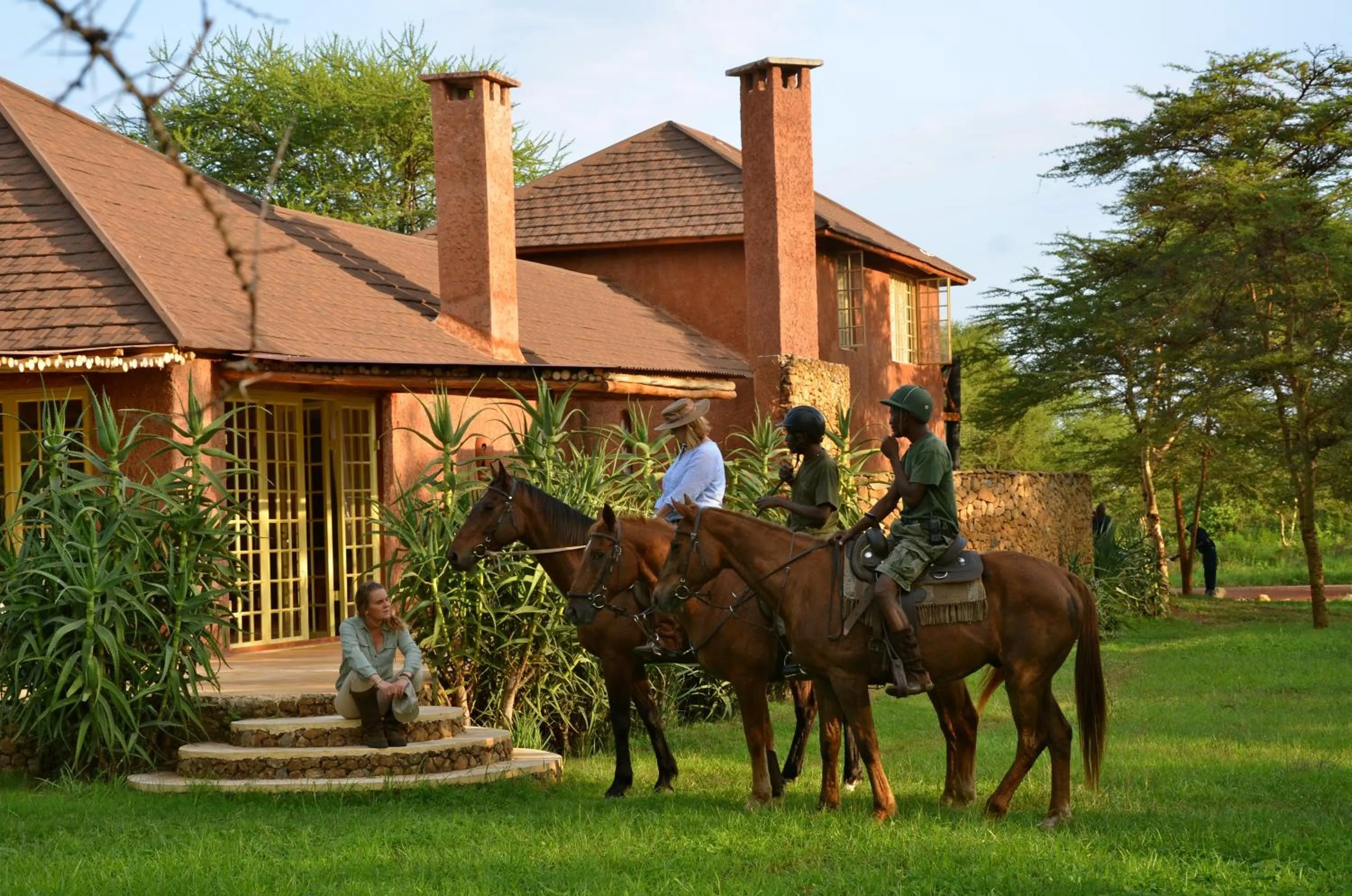 Horse-riding in Kili Villa Kilimanjaro Luxury Retreat
