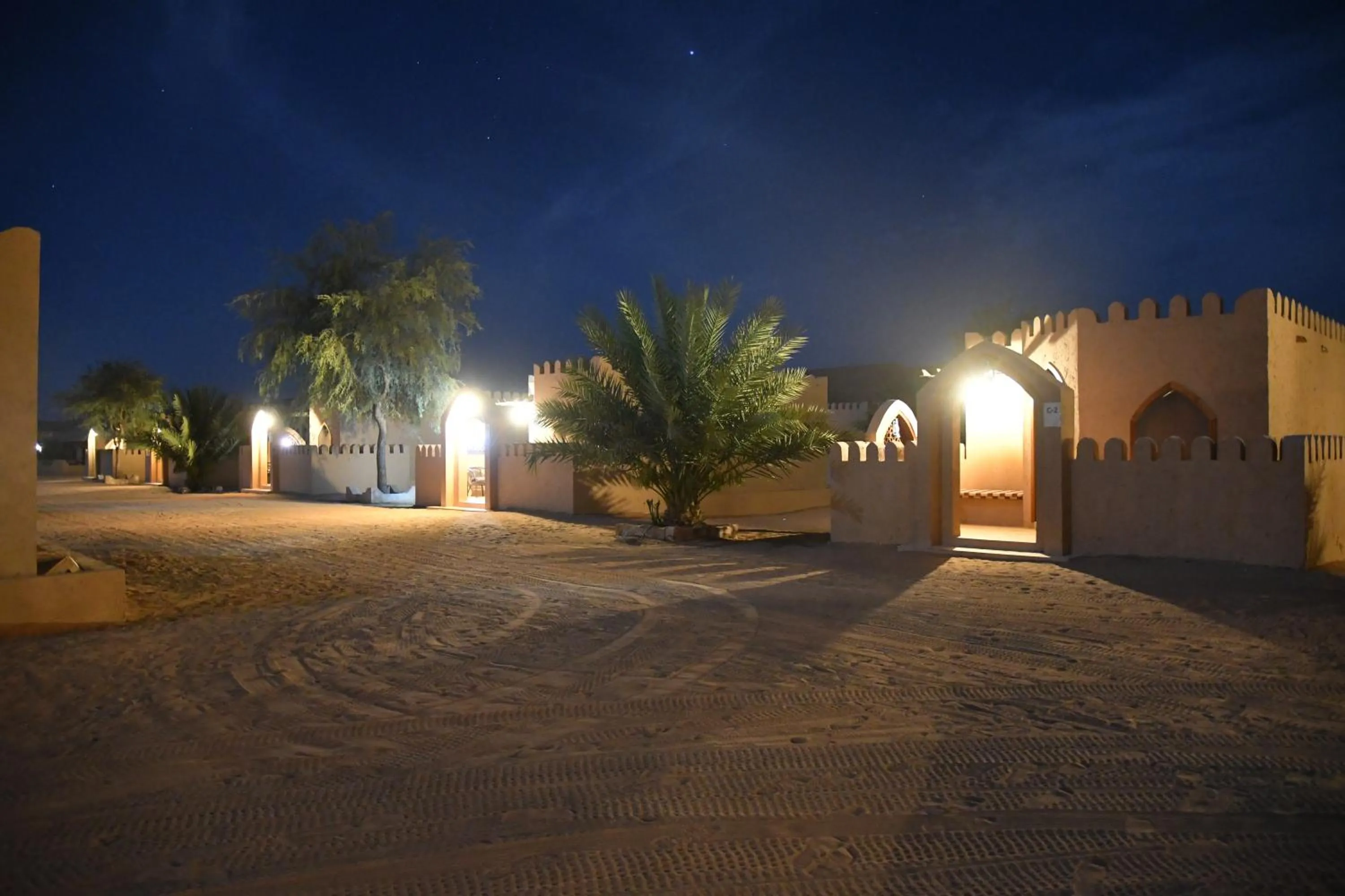 Floor plan in Arabian Oryx Camp