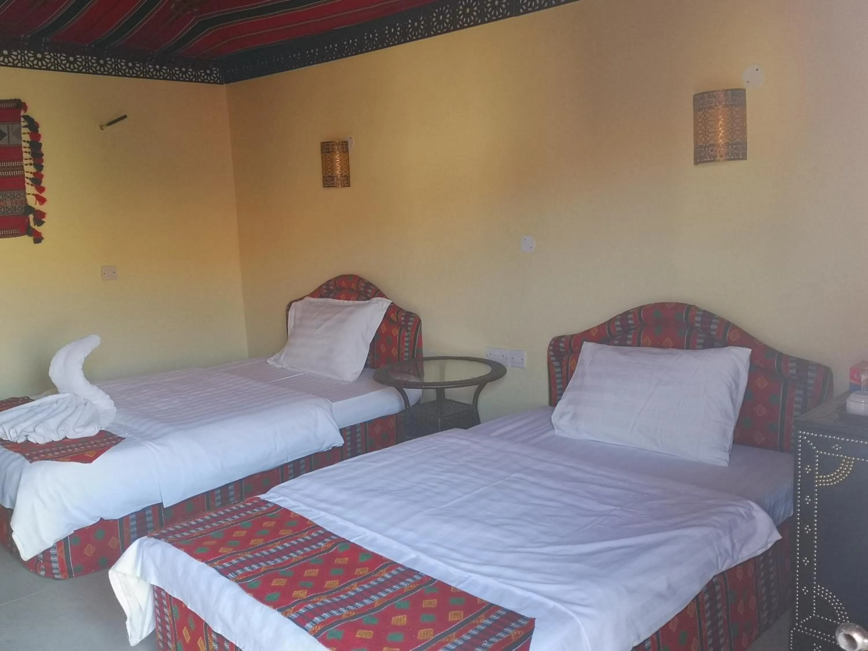 Bedroom, Bed in Arabian Oryx Camp