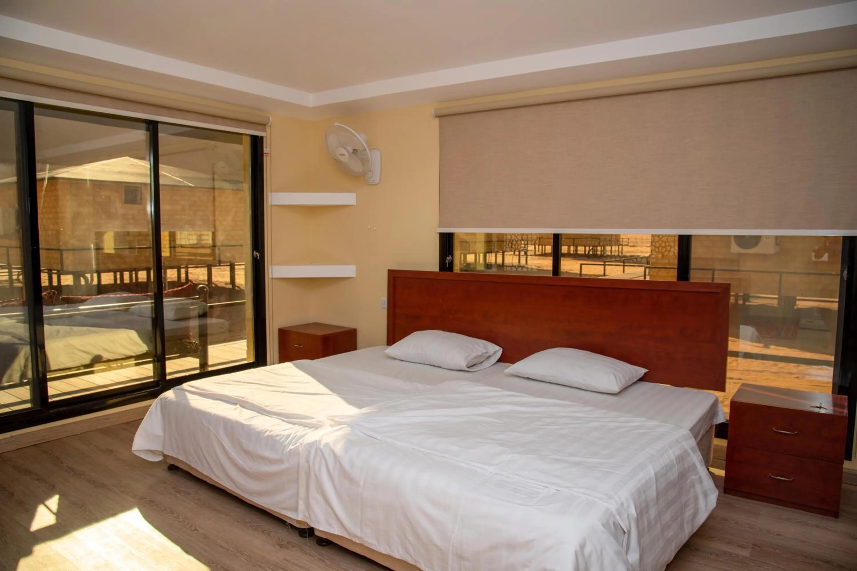 Bedroom, Bed in Arabian Oryx Camp