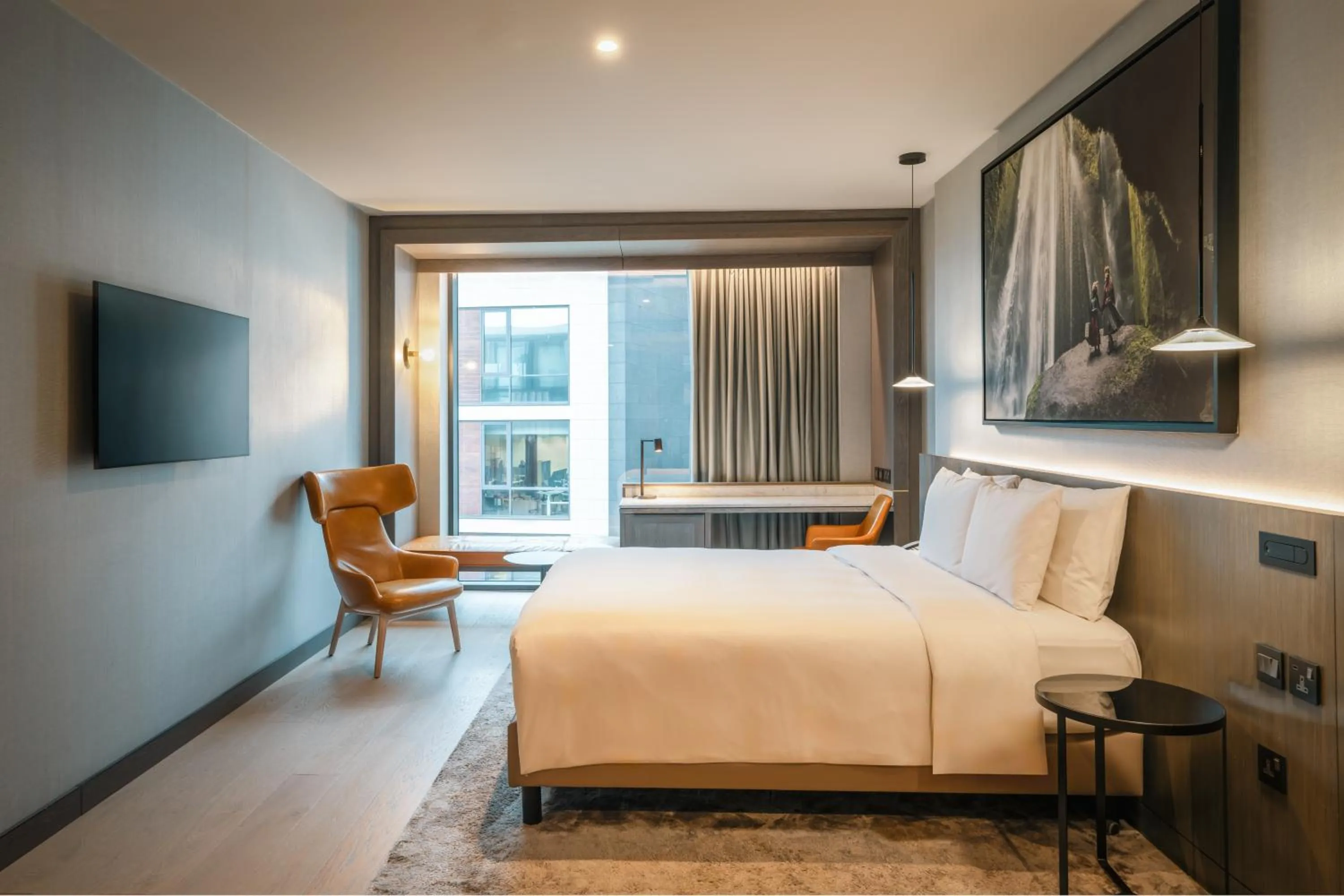 Bed in Radisson Blu Royal Hotel Dublin